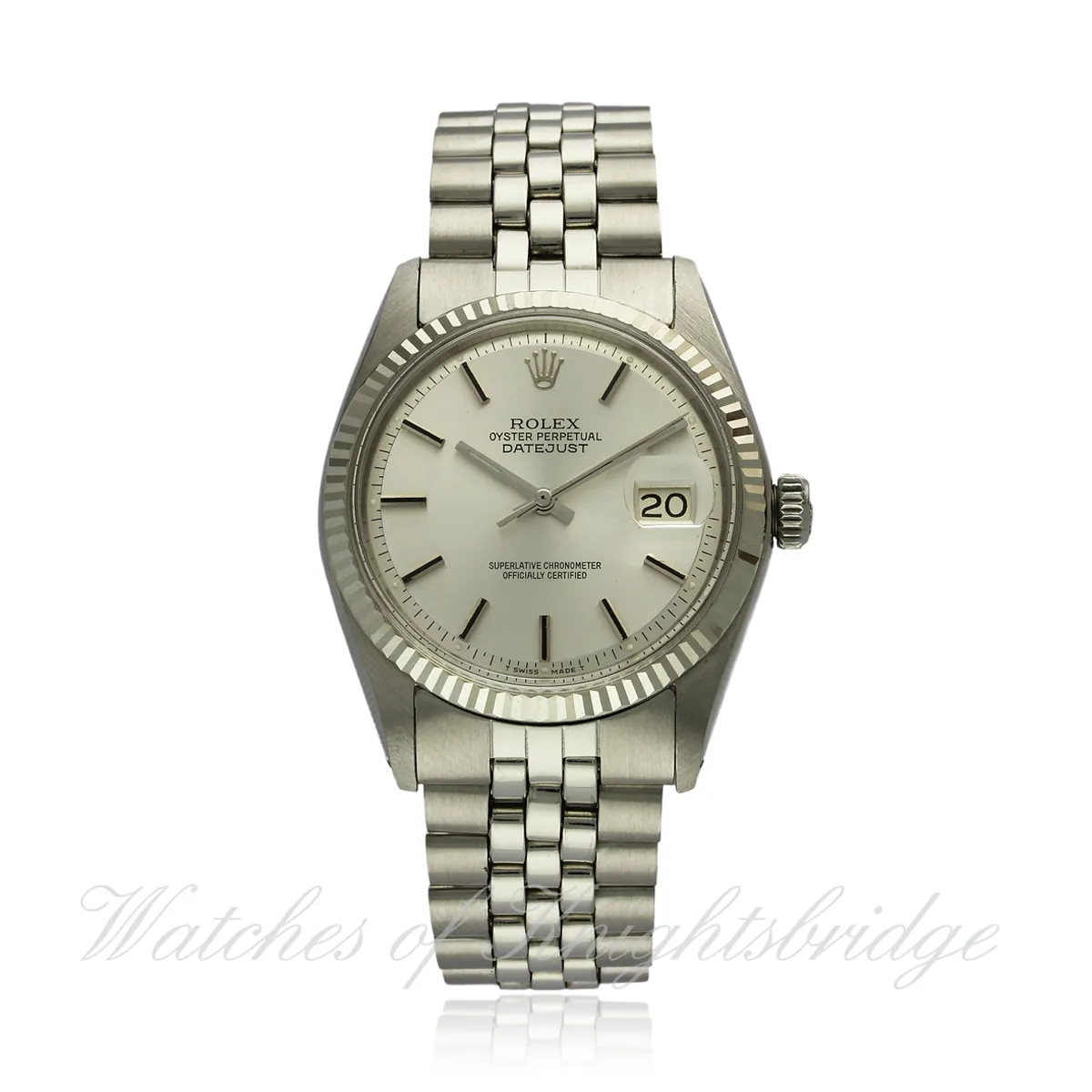 Rolex Datejust 36 1601 36mm Stainless steel Silver