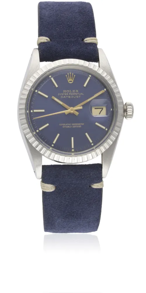 Rolex Datejust 1603 36mm Stainless steel Blue