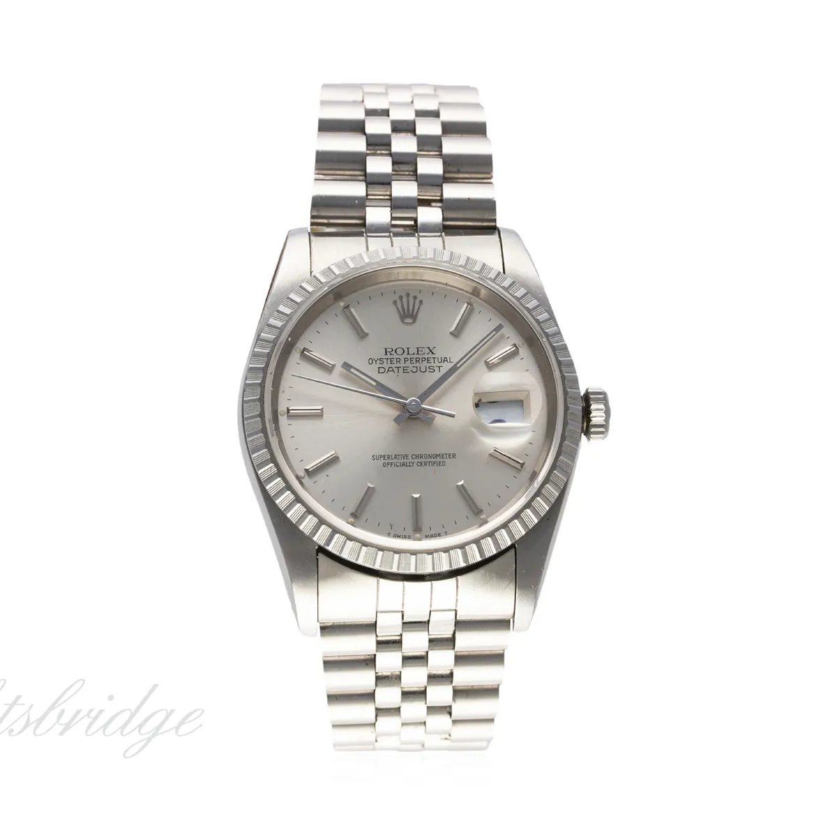 Rolex Datejust 36 16220 36mm Stainless steel Silver