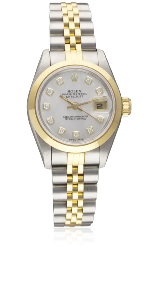 Rolex Lady-Datejust 69163 26mm Steel & gold Pearl and Diamond