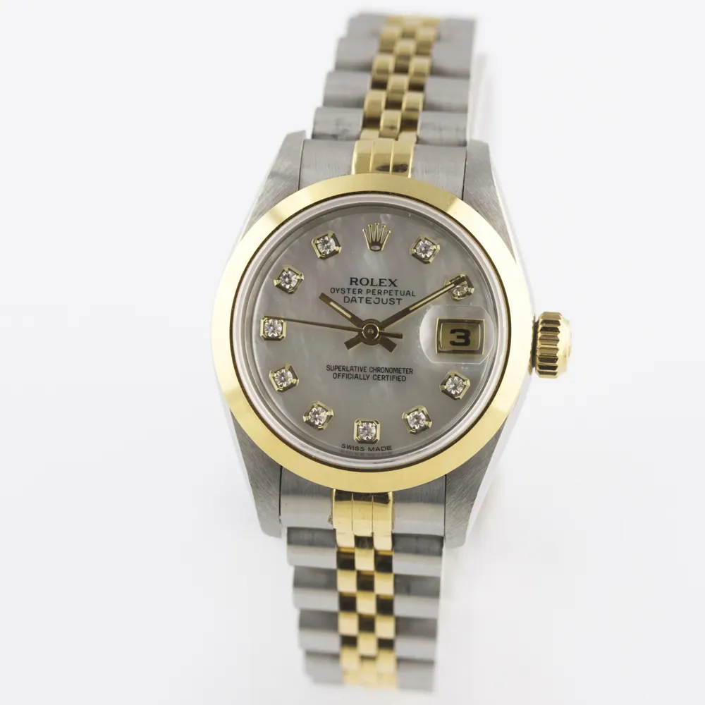 Rolex Lady-Datejust 69163 26mm Steel & gold Pearl and Diamond 2