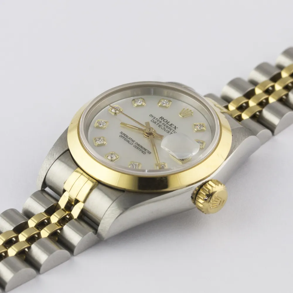 Rolex Lady-Datejust 69163 26mm Steel & gold Pearl and Diamond 3