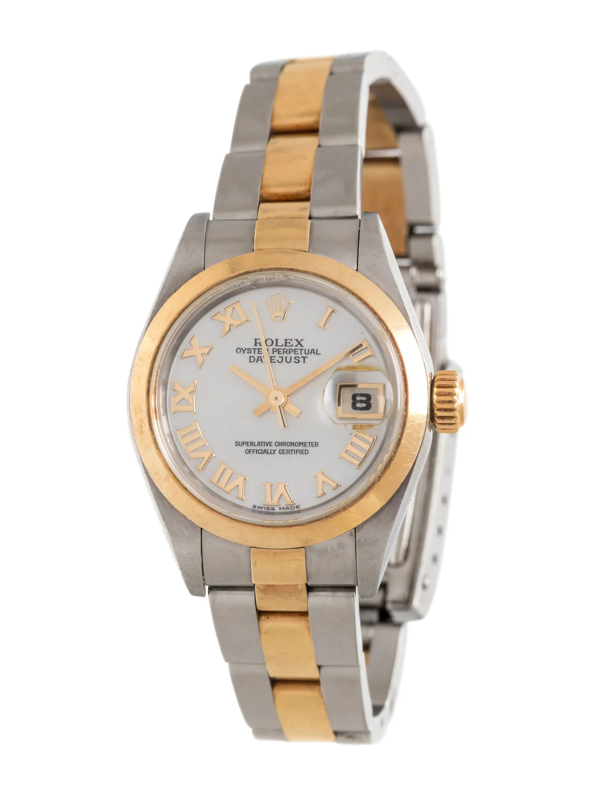Rolex Lady-Datejust 79163 25mm Stainless steel/yellow gold Mother-of-pearl