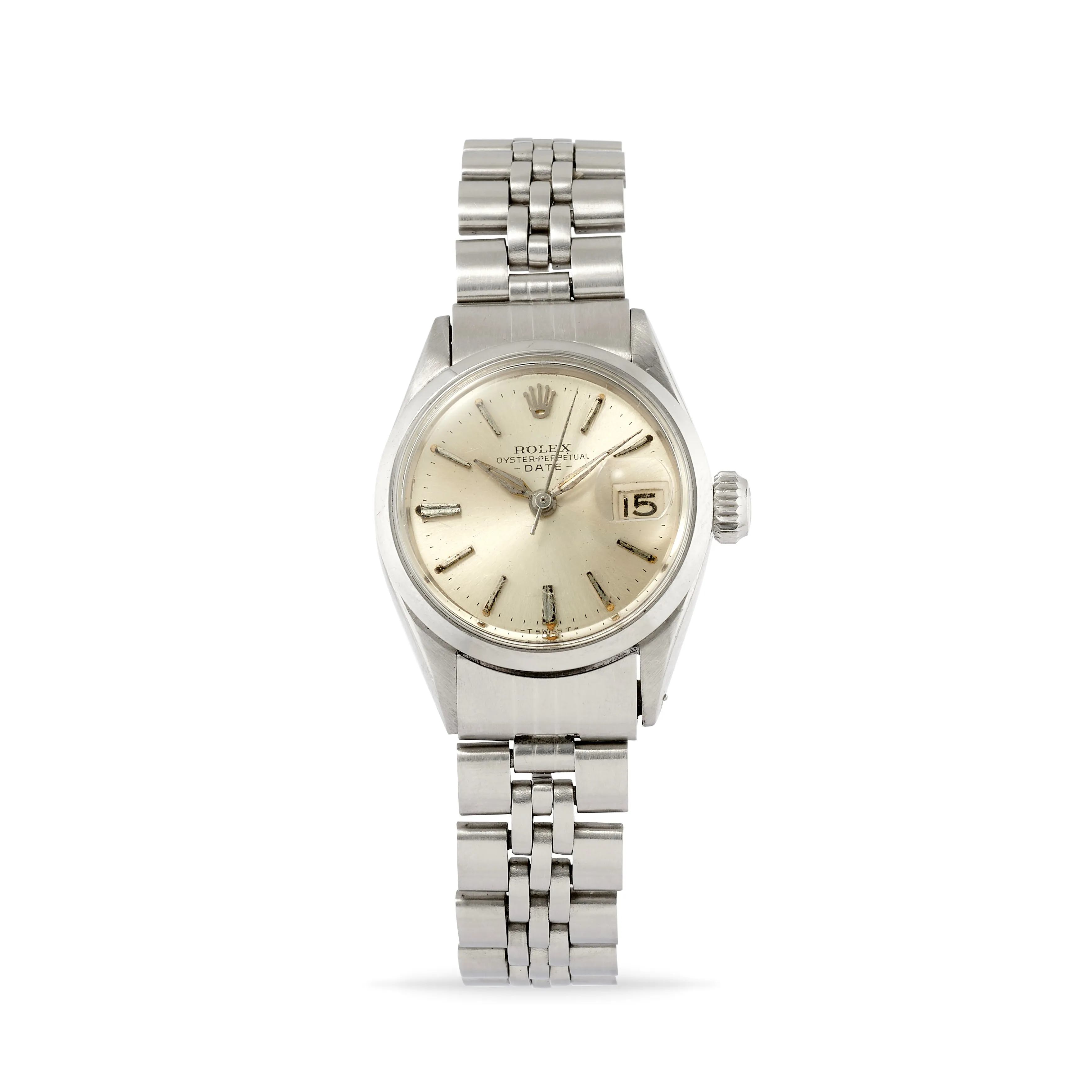 Rolex Oyster Perpetual Lady Date 6516 26mm Stainless steel Silver