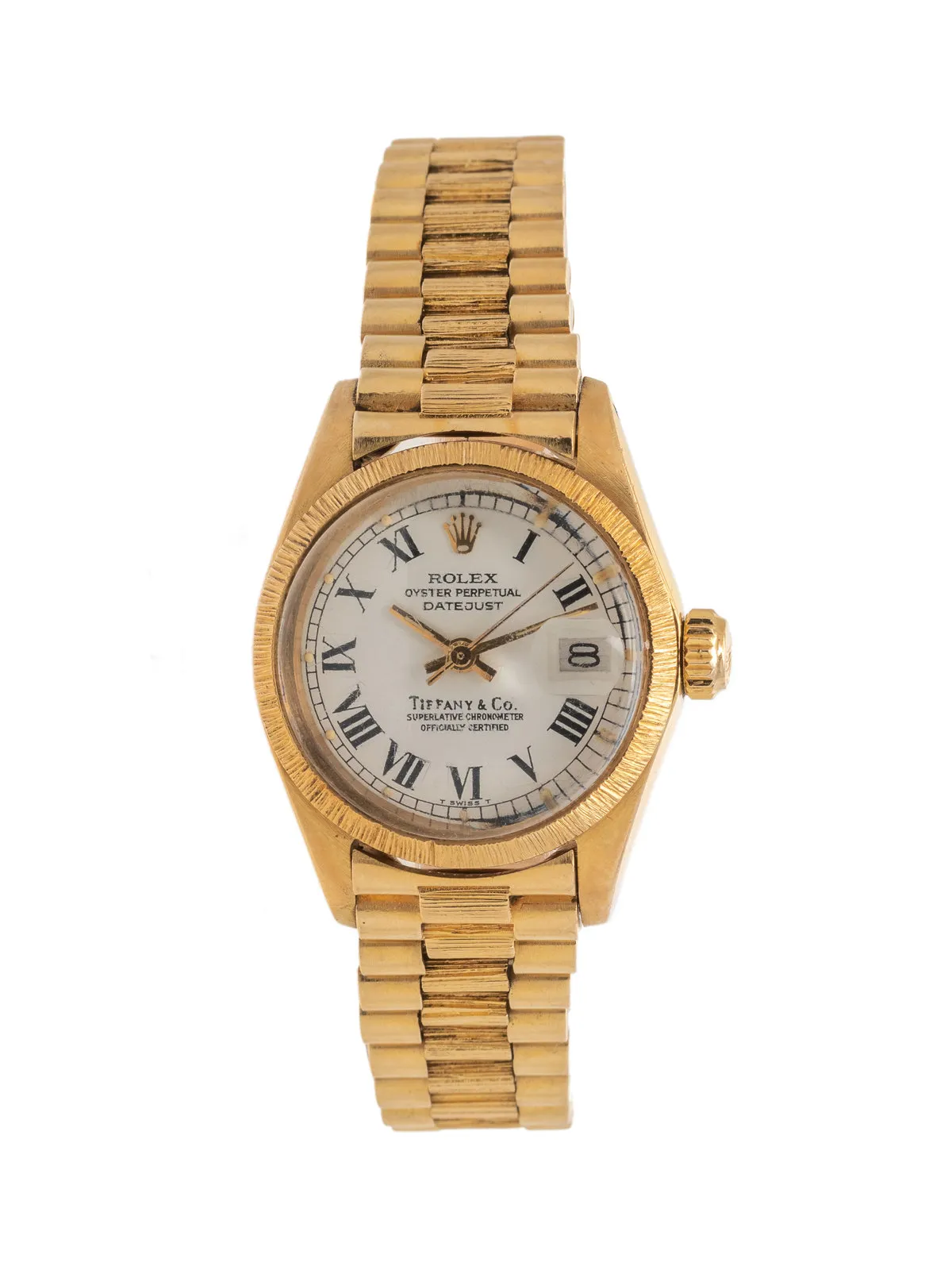 Rolex Lady-Datejust 6927 26mm Yellow gold White