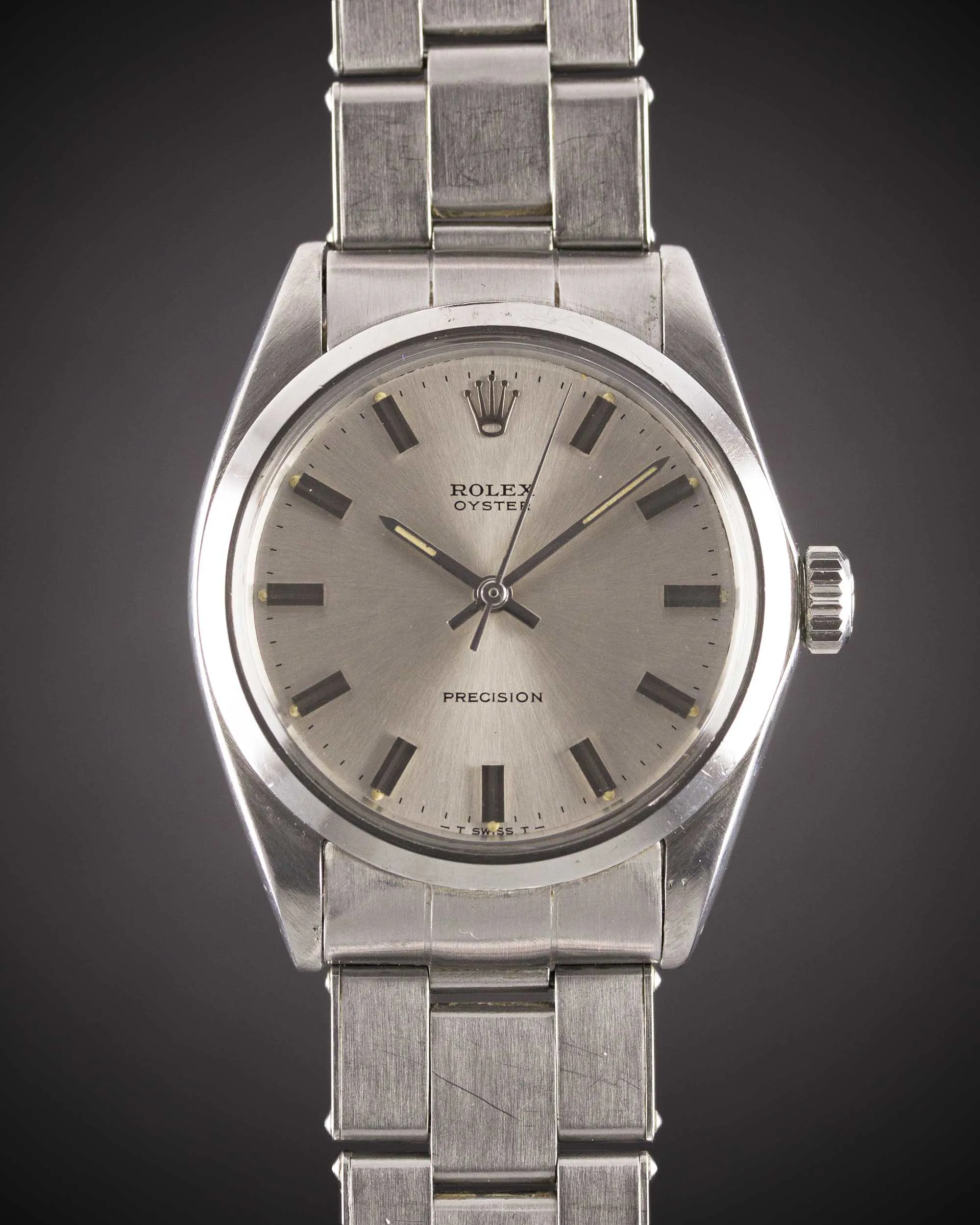 Rolex Oyster Precision 6426 34.5mm Stainless steel Silver