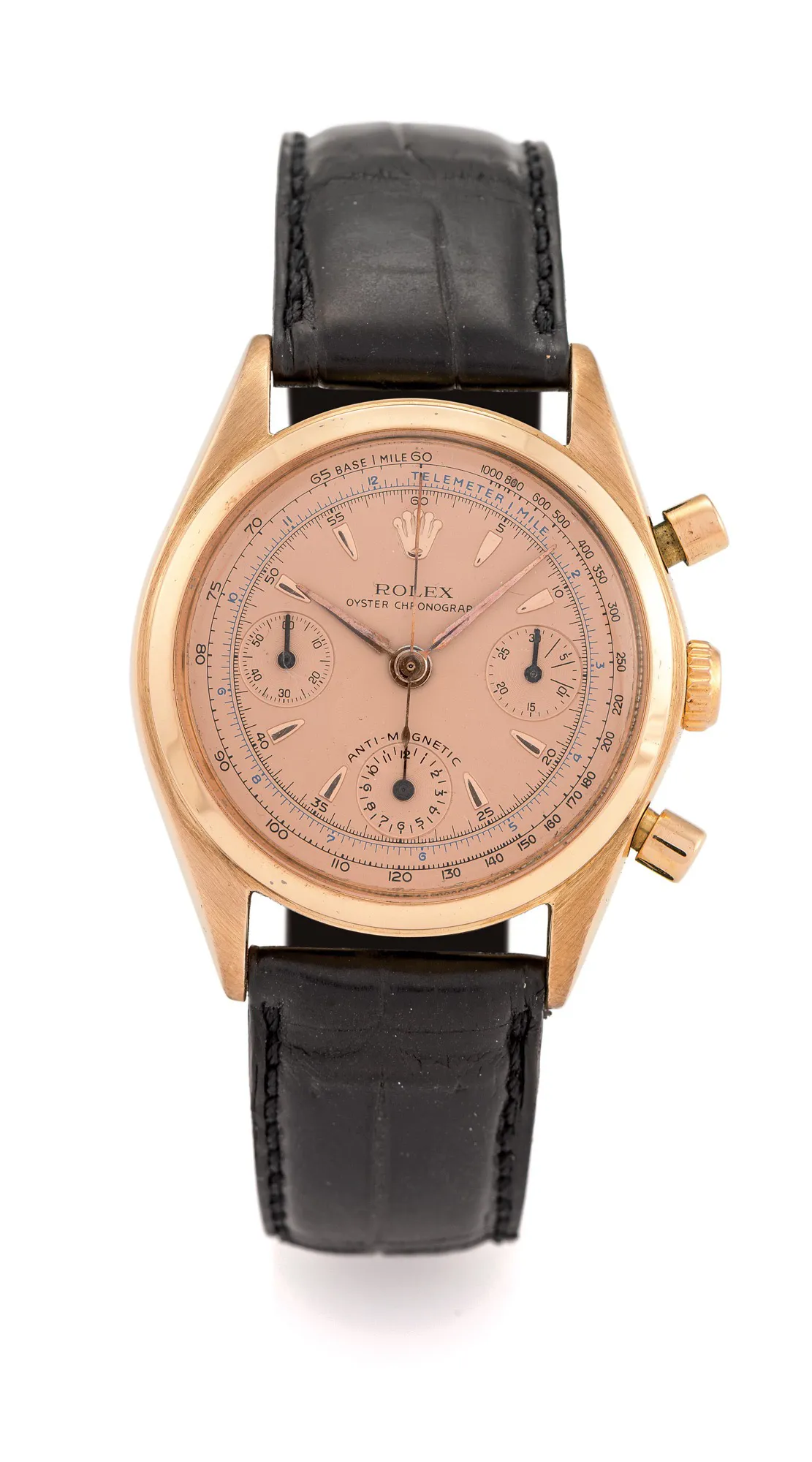 Rolex Chronograph 6034 36mm Rose gold Pink