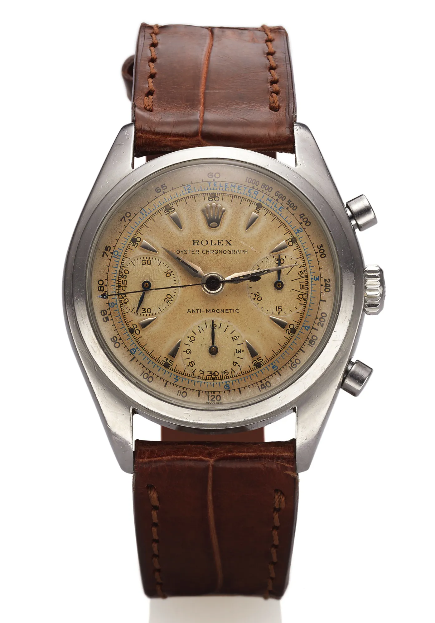 Rolex Chronograph 6034 36mm Stainless steel Brown