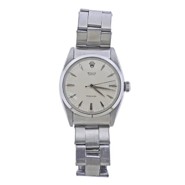 Rolex 6426 34.5mm Stainless steel White