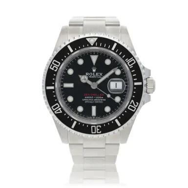 Rolex Sea-Dweller 126600 43mm Stainless steel Black