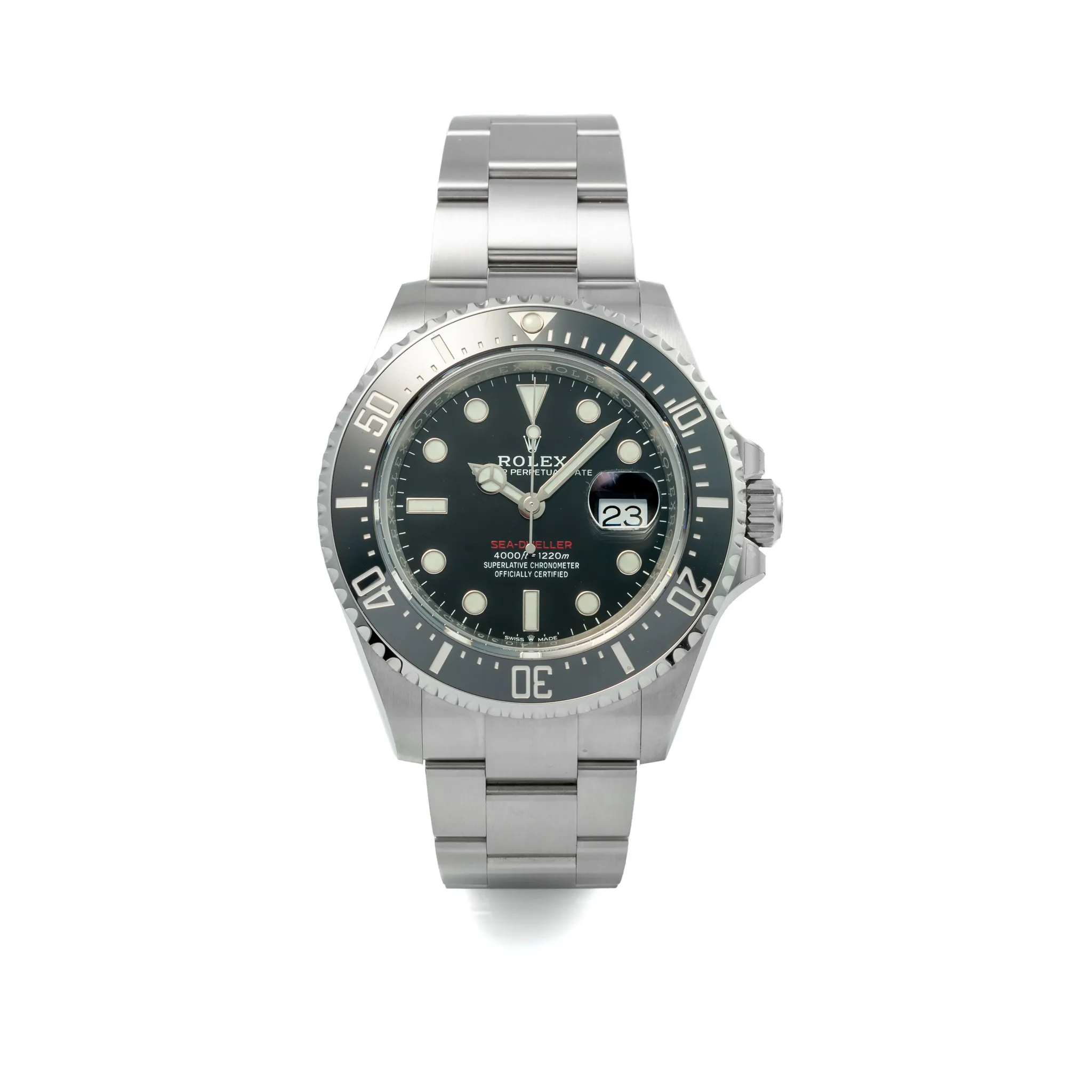 Rolex Sea-Dweller 126600 43mm Stainless steel Black