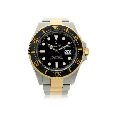 Rolex Sea-Dweller 126603 43mm Yellow gold and Stainless steel Black