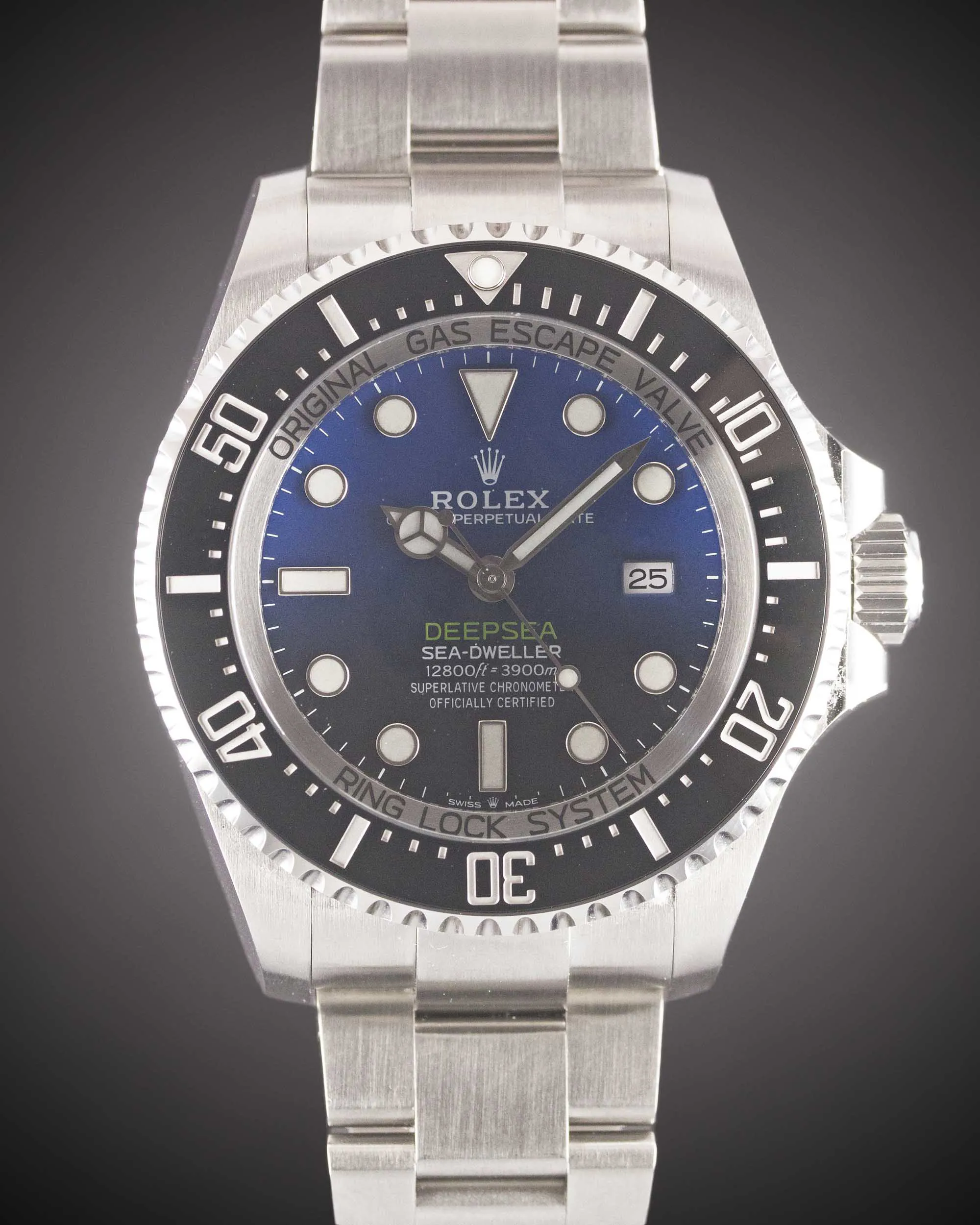 Rolex Sea-Dweller Deepsea 126660 44mm Stainless steel Blue