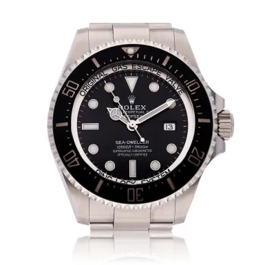 Rolex Sea-Dweller Deepsea 126660 44mm Stainless steel Black