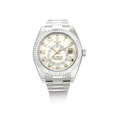 Rolex Sky-Dweller 326939 42mm White gold Silver