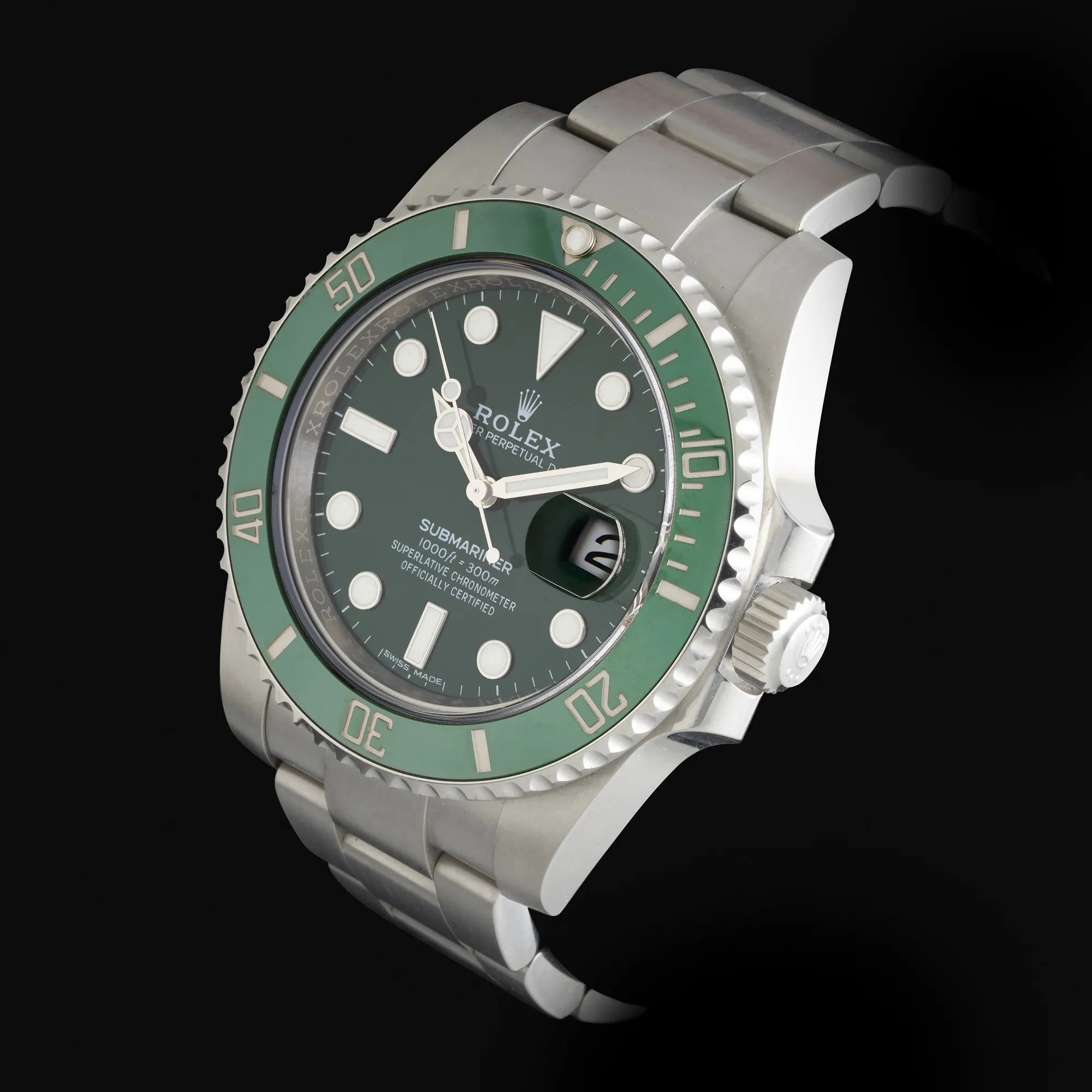 Rolex Submariner 116610LV 40mm Stainless steel Green 3