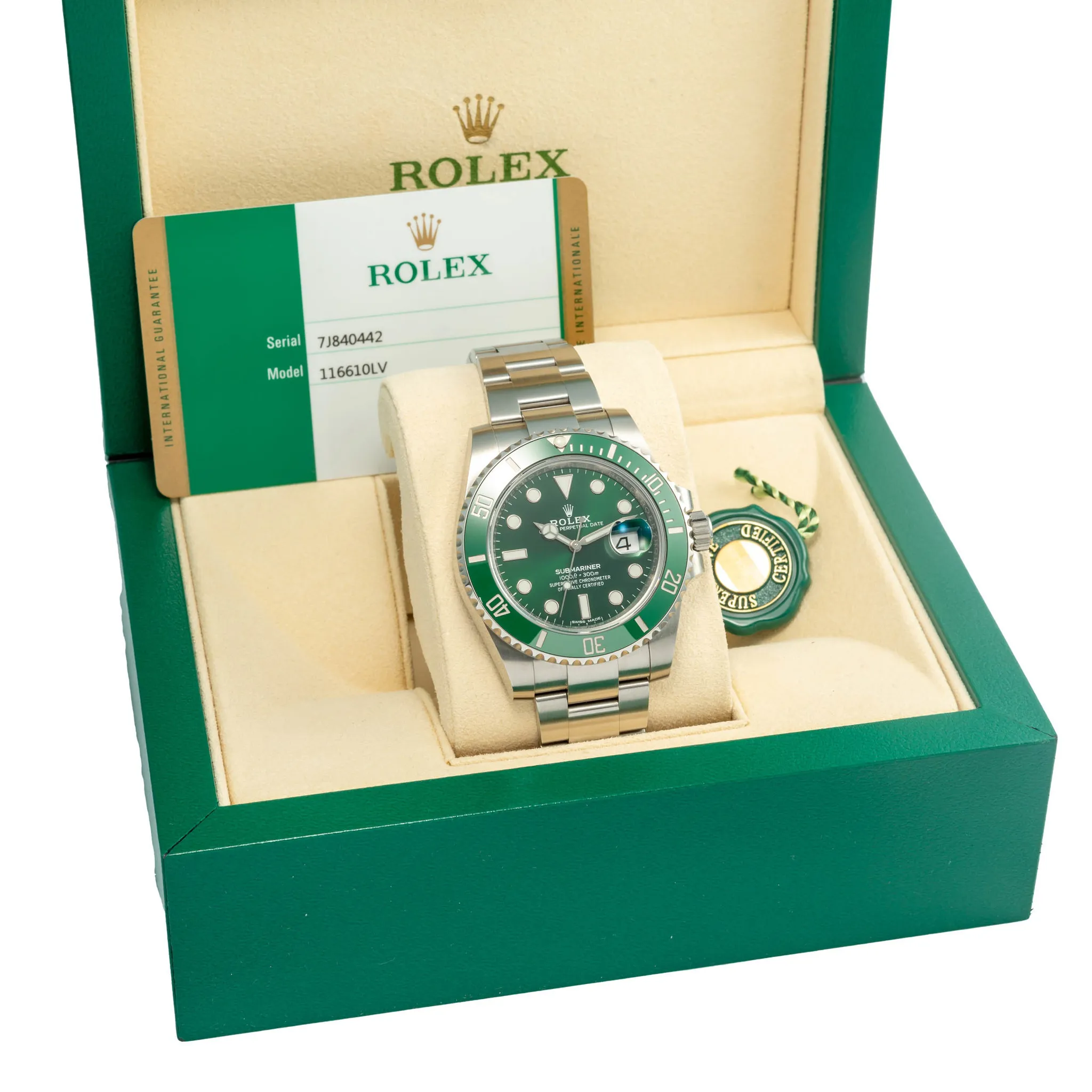 Rolex Submariner 116610LV 40.5mm Stainless steel Green 2