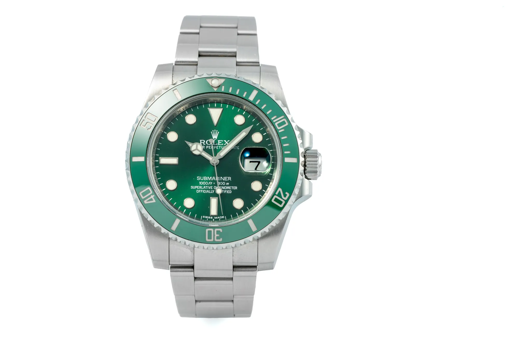 Rolex Submariner 116610LV 40mm Stainless steel Green