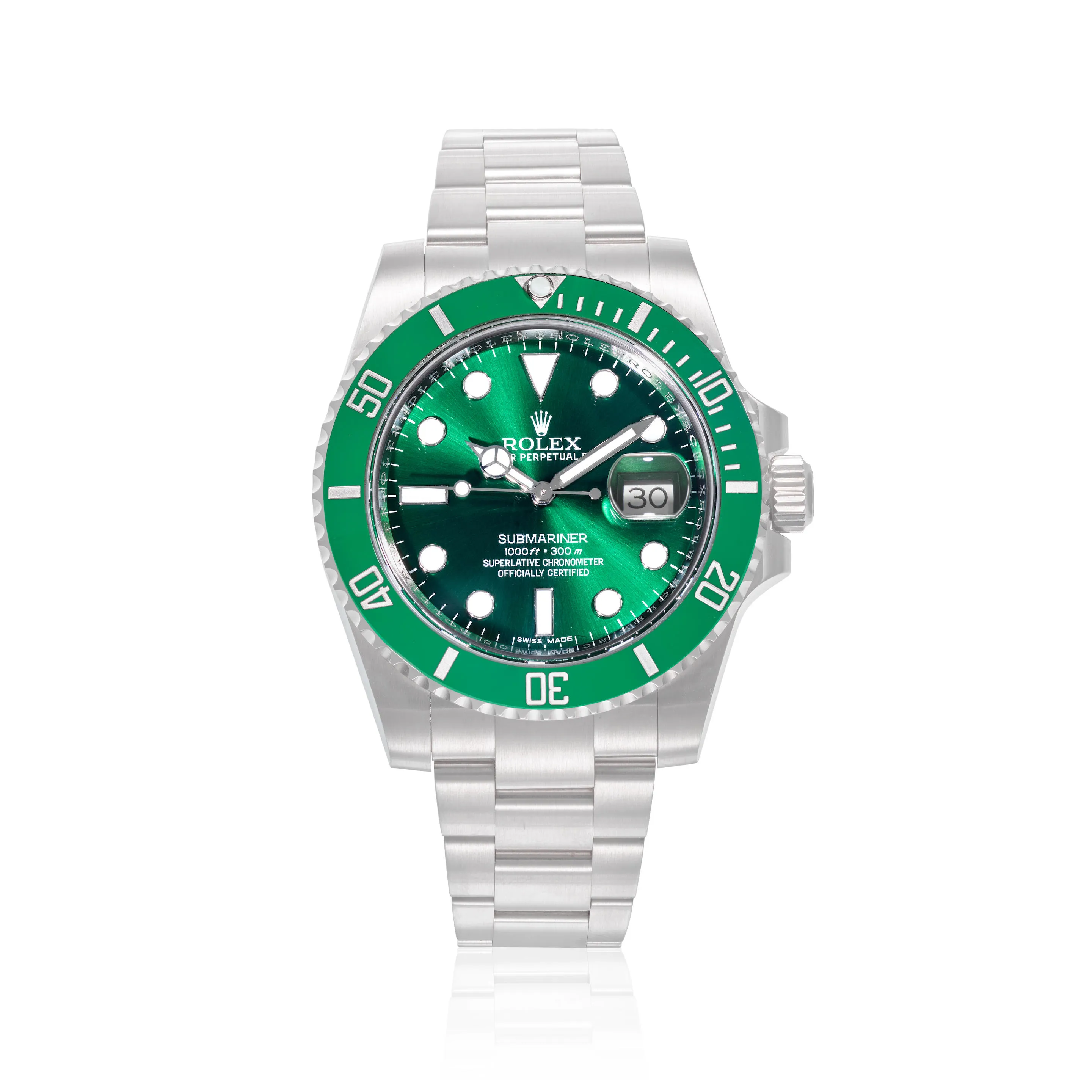 Rolex Submariner 116610LV 40mm Stainless steel Green 1