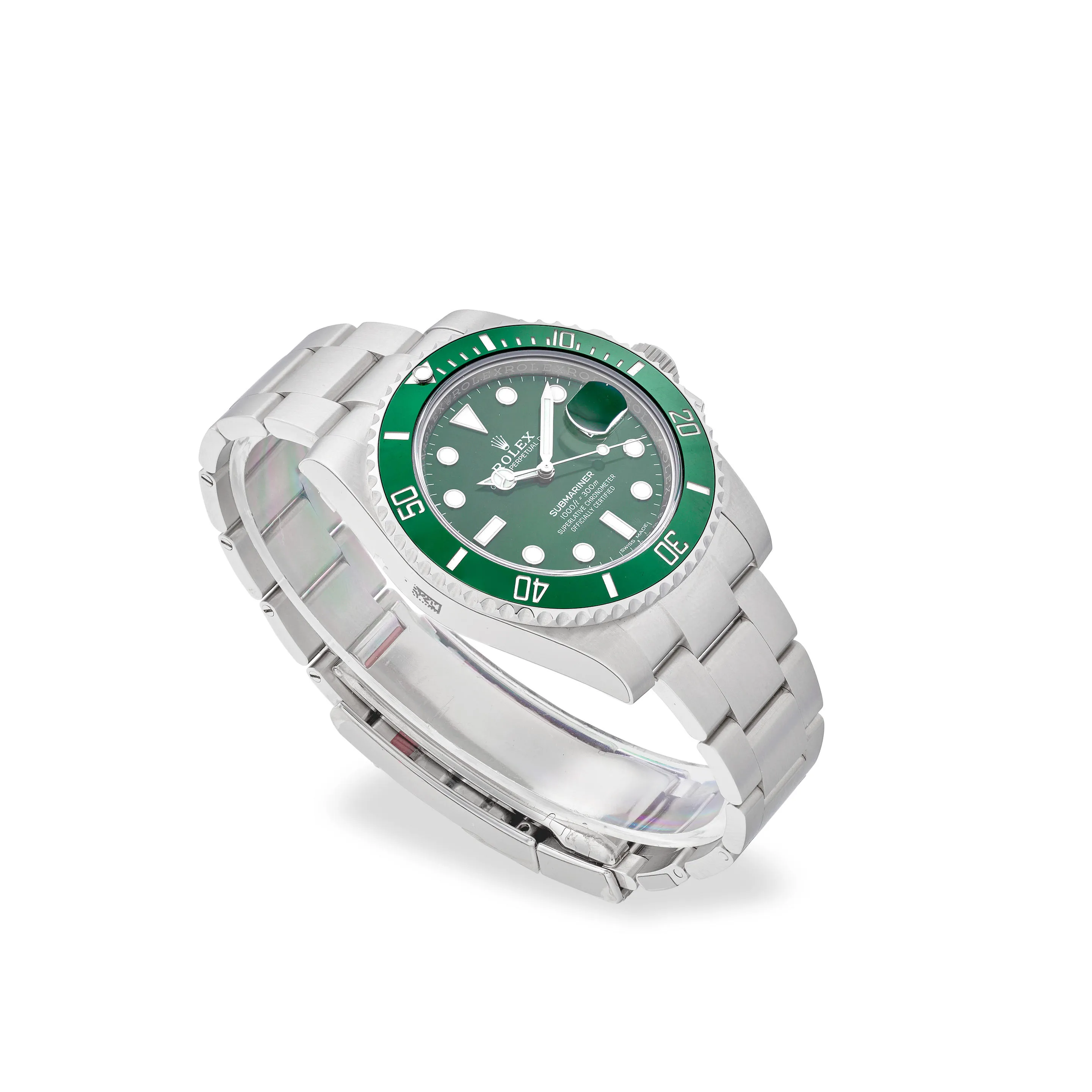 Rolex Submariner 116610LV 40mm Stainless steel Green 1