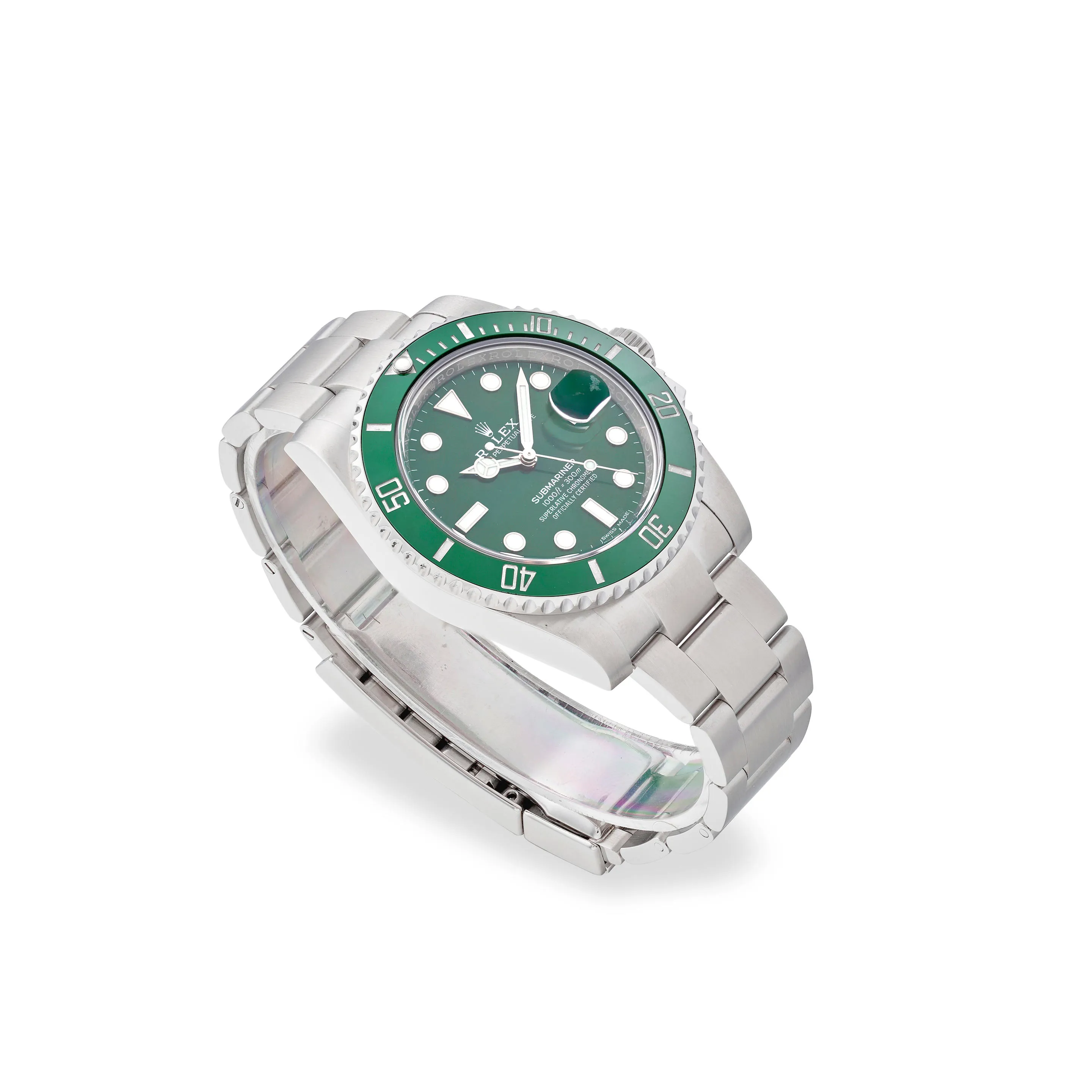 Rolex Submariner 116610LV 40mm Stainless steel Green 1