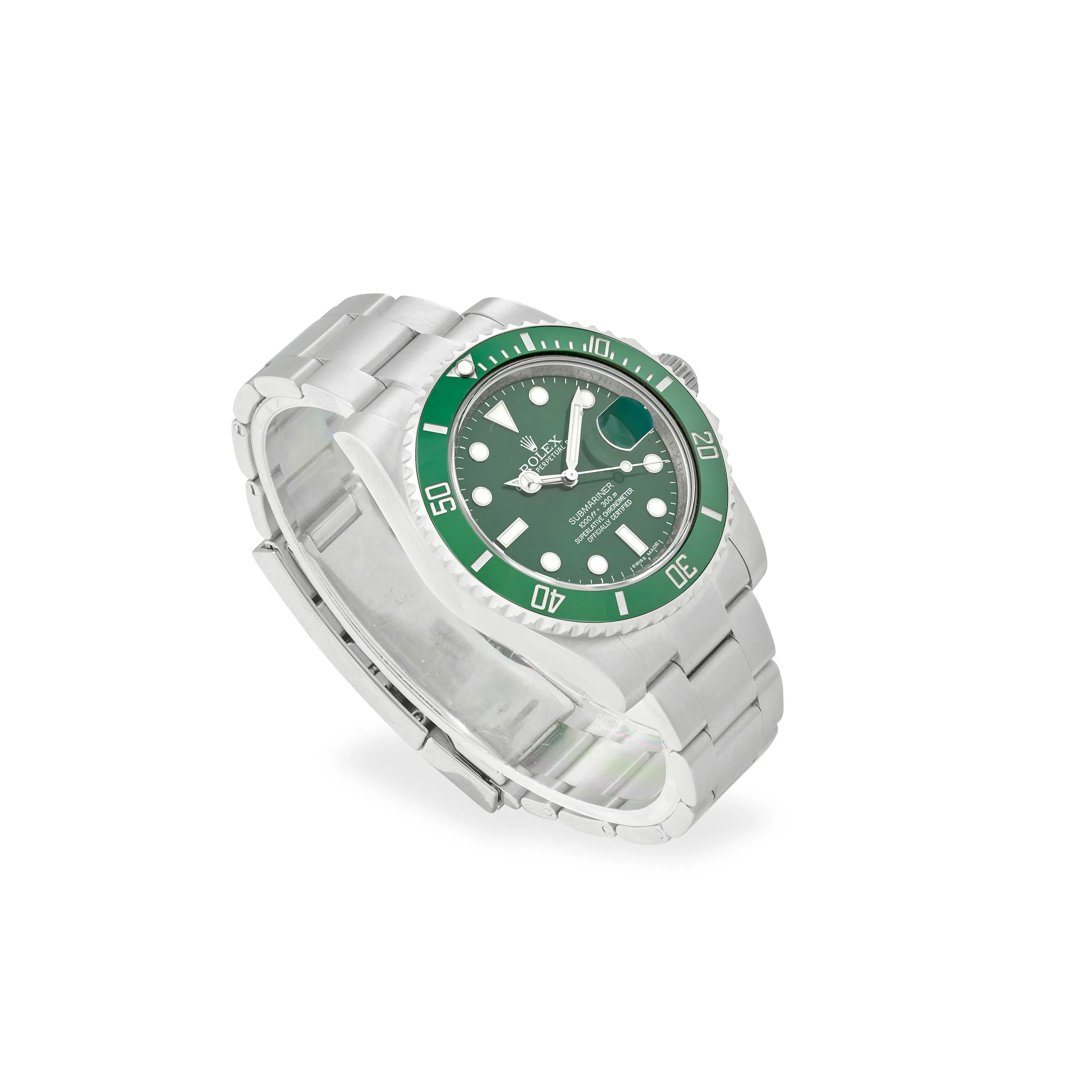 Rolex Submariner 116610LV 40mm Stainless steel Green 1