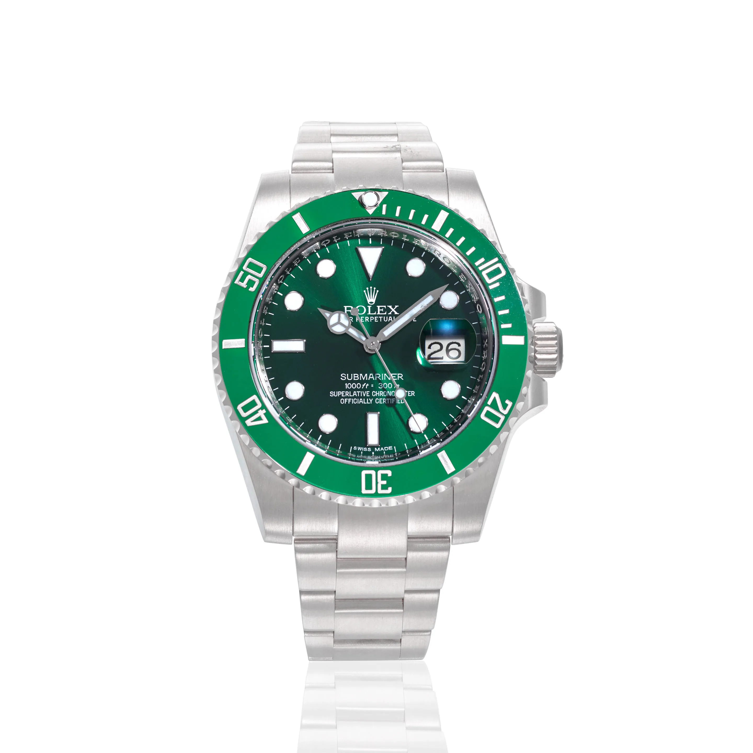 Rolex Submariner 116610LV 40mm Stainless steel Green 2