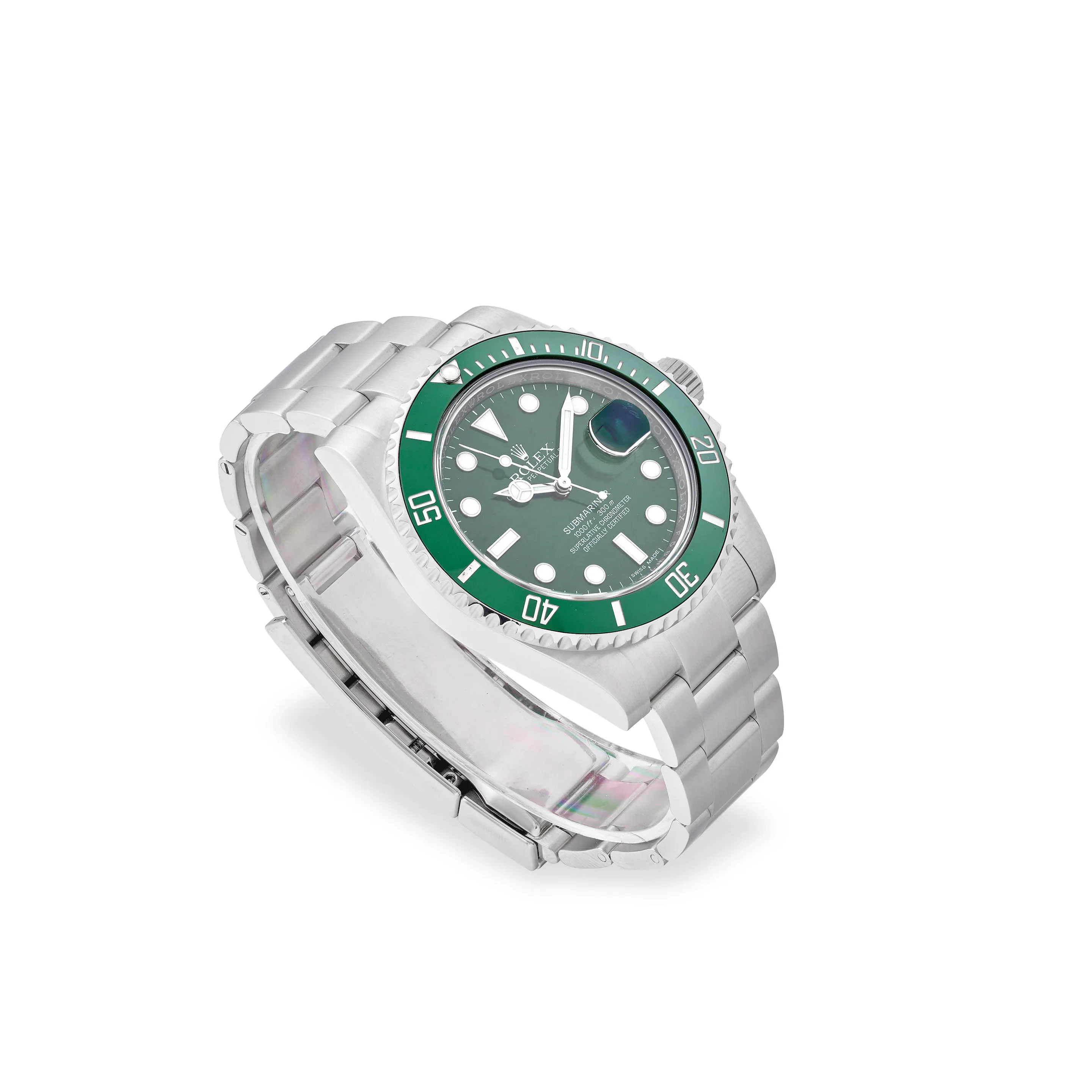 Rolex Submariner 116610LV 40mm Stainless steel Green 1