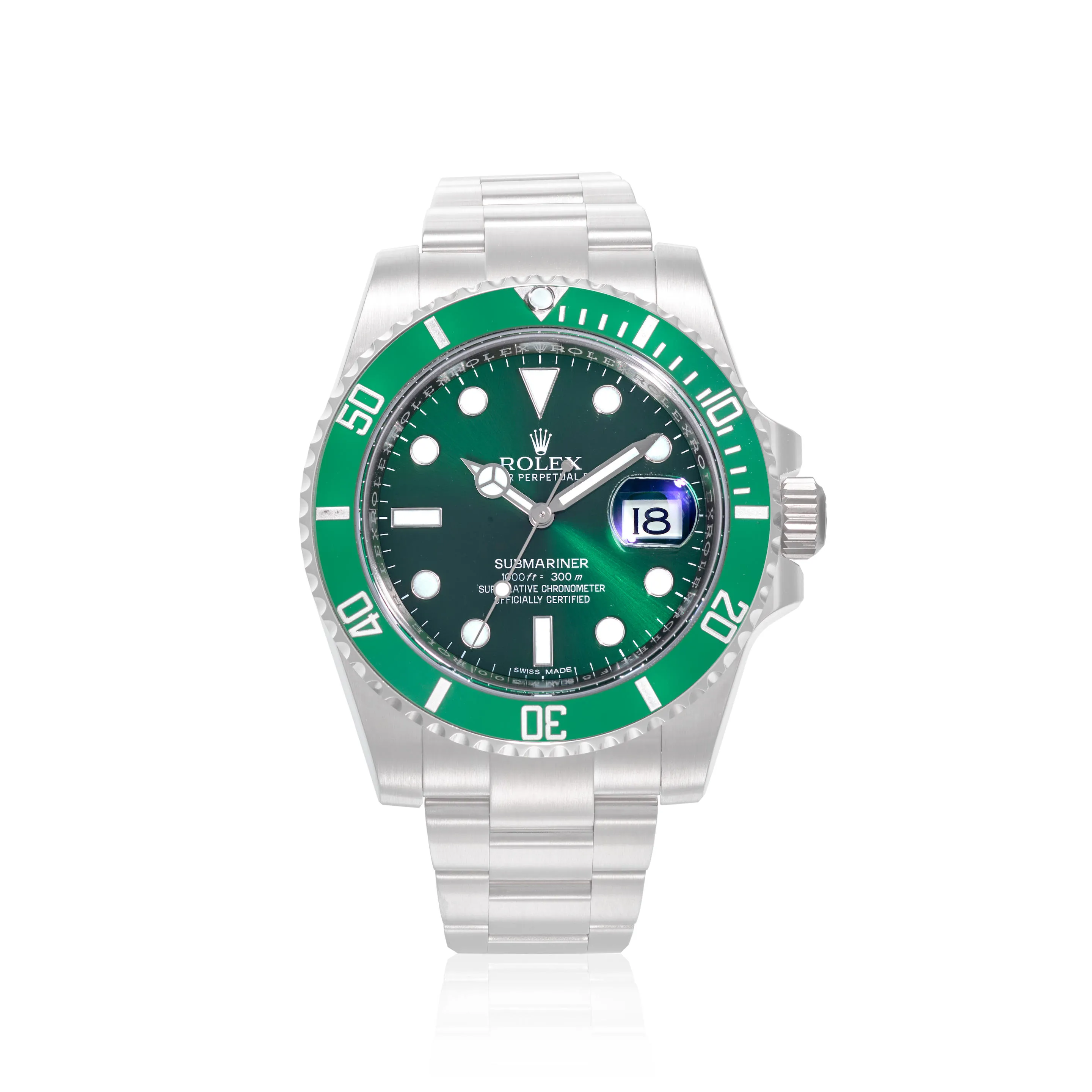 Rolex Submariner 116610LV 40mm Stainless steel Green 2