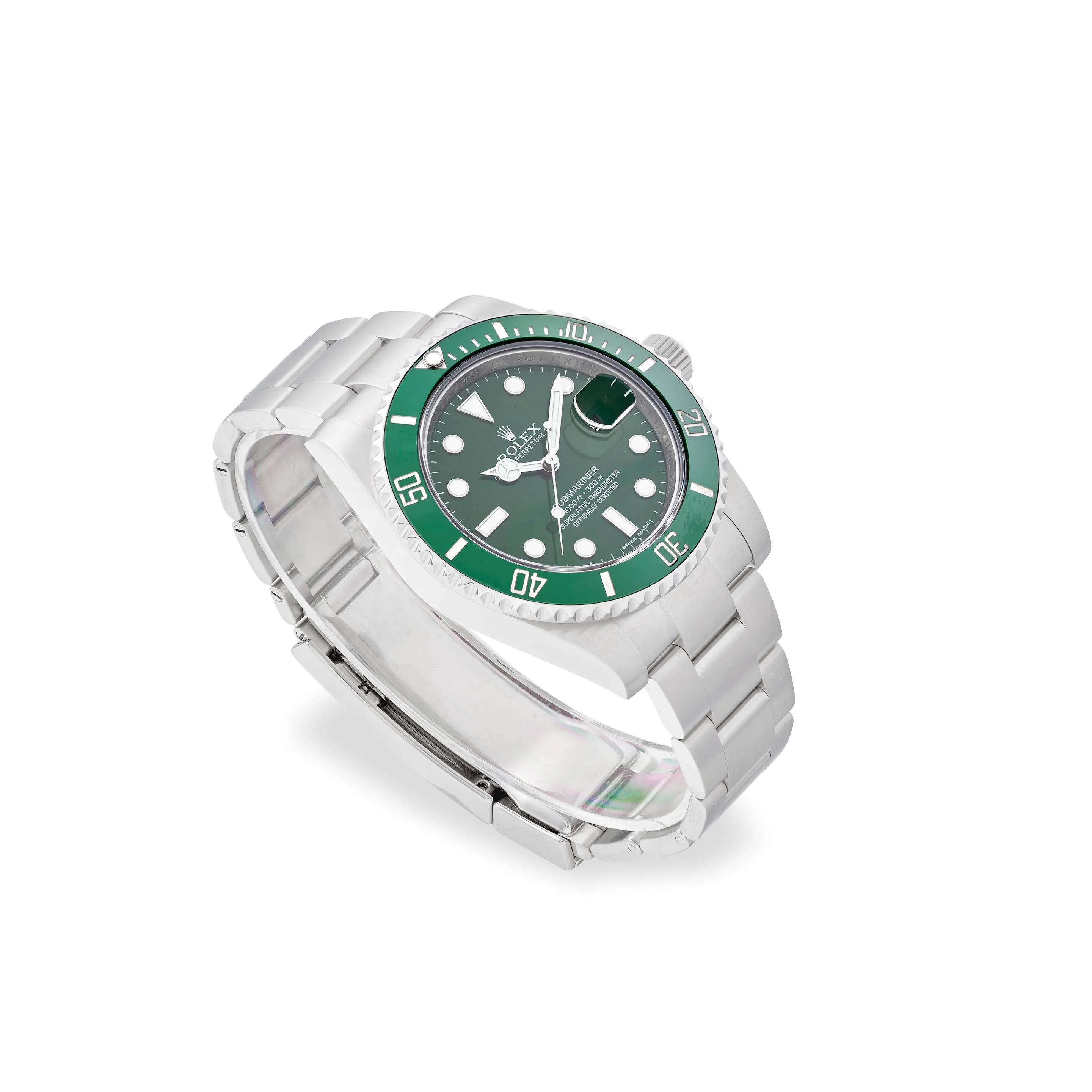 Rolex Submariner 116610LV 40mm Stainless steel Green 1