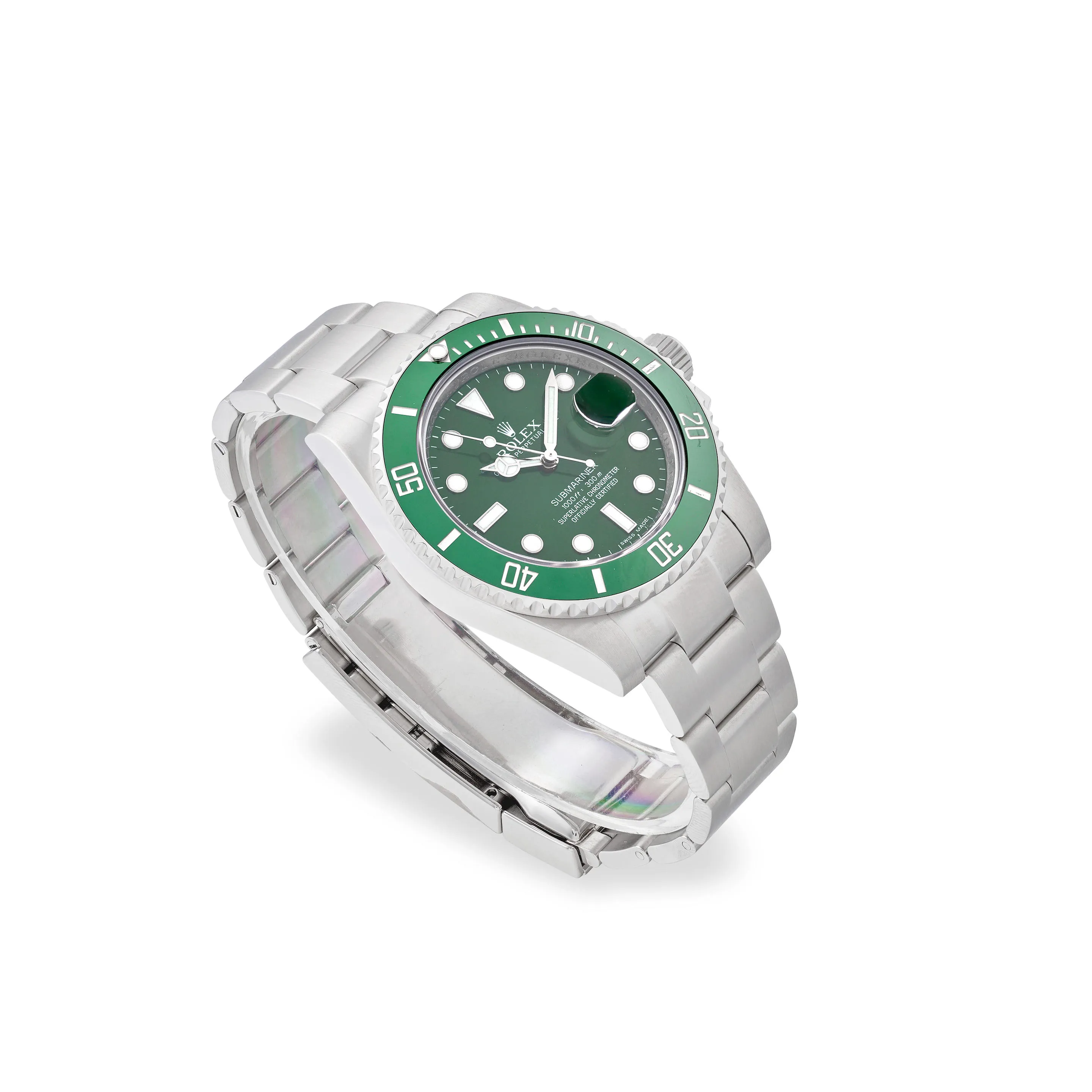 Rolex Submariner 116610LV 40mm Stainless steel Green 1