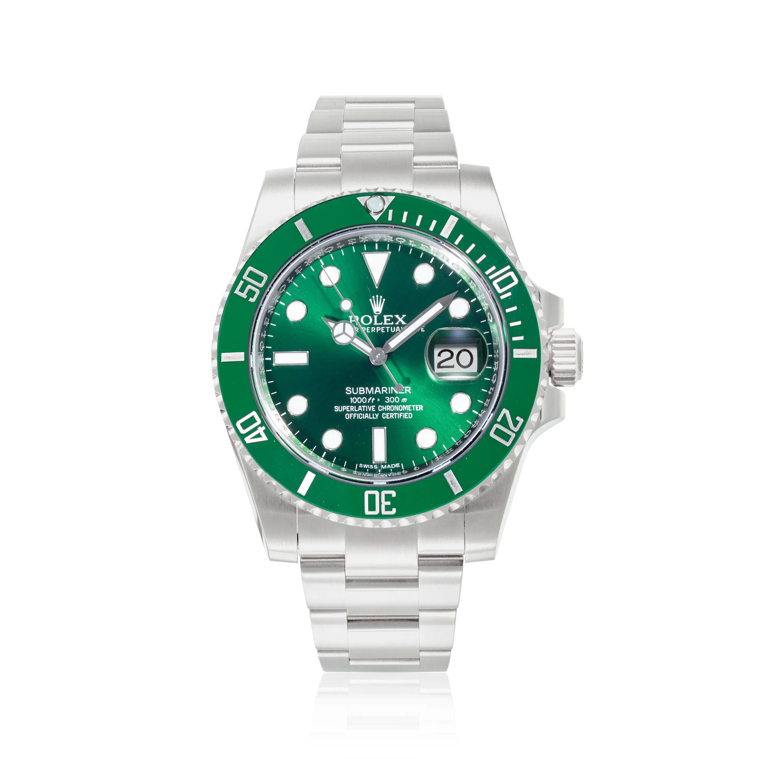 Rolex Submariner 116610LV 40mm Stainless steel Green 2