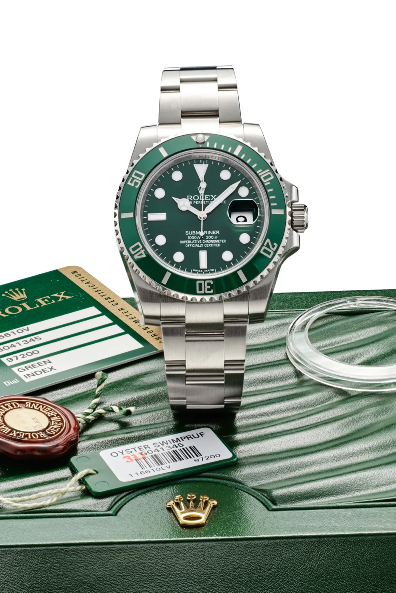 Rolex Submariner 116610LV 40mm Stainless steel Green