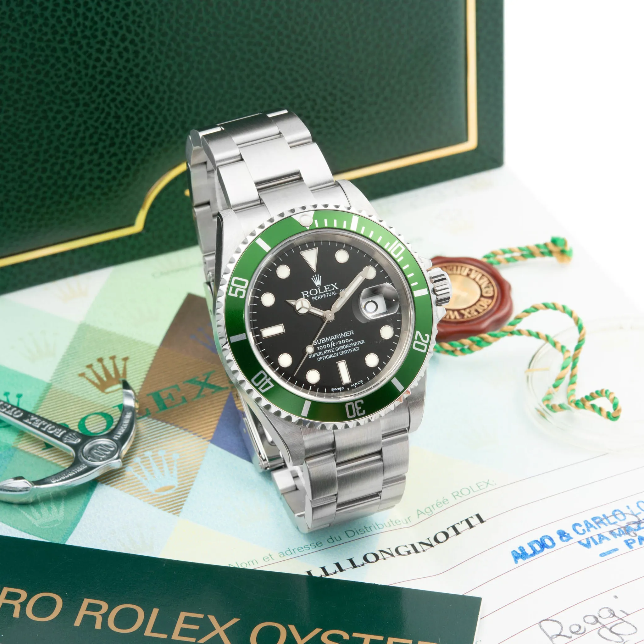 Rolex Submariner 16610LV 40mm Stainless steel Black