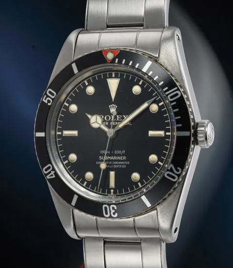 Rolex Submariner 5508 38mm Stainless steel Black lacquer