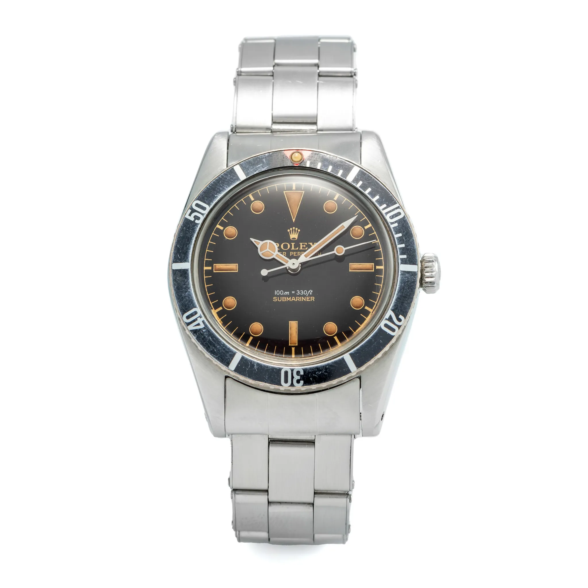 Rolex Submariner 5508 37mm Stainless steel Black