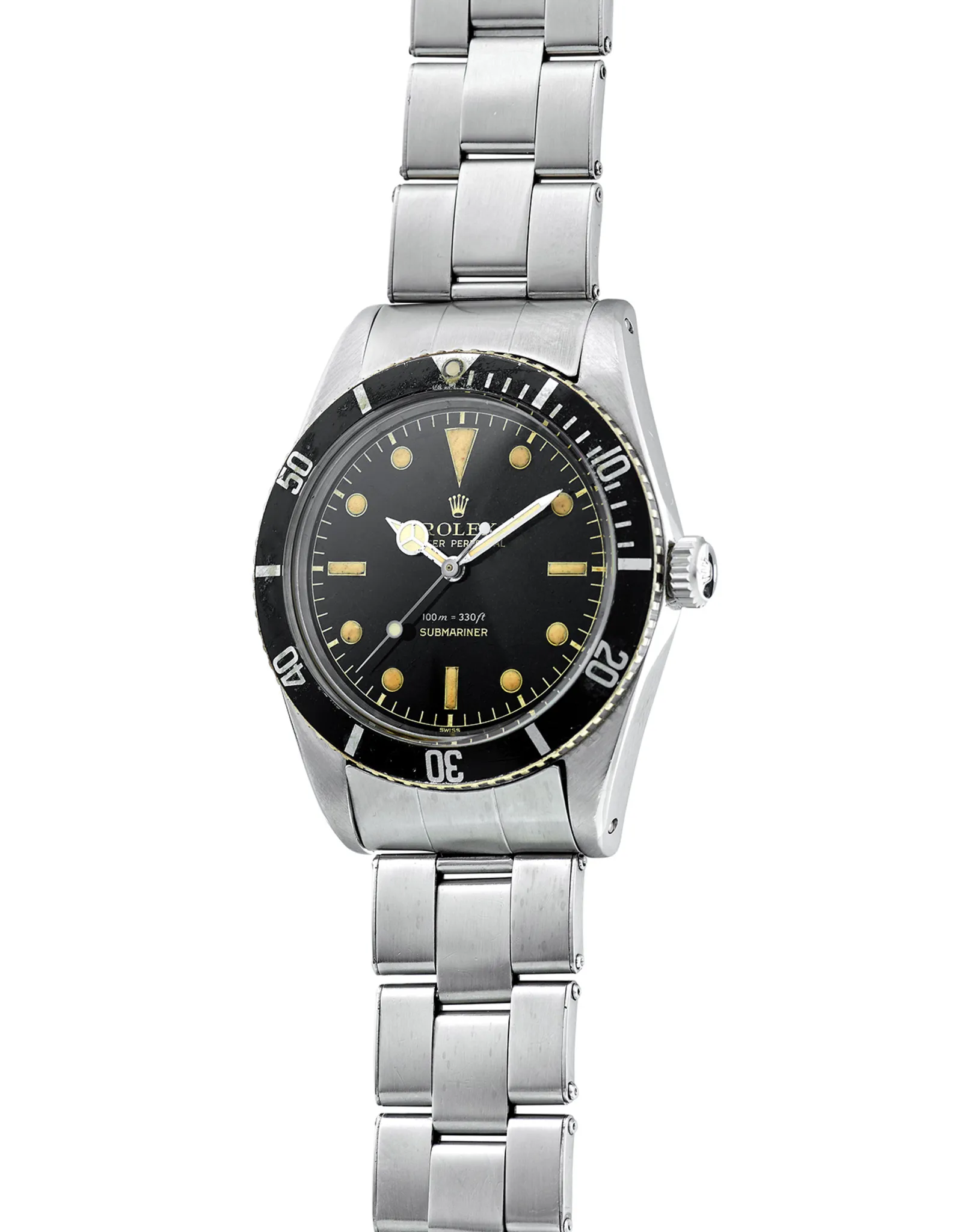 Rolex Submariner 5508 38mm Stainless steel Black