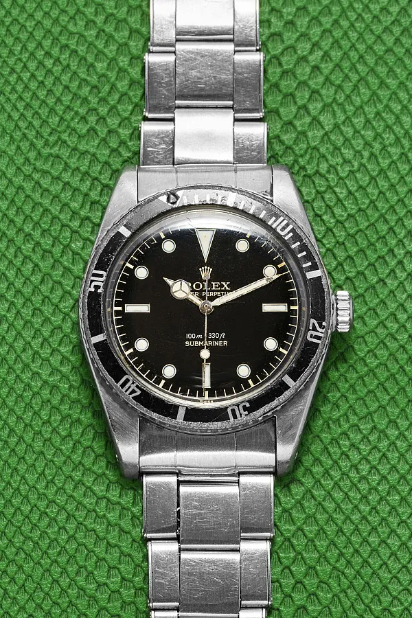 Rolex Submariner 5508 37mm Stainless steel Black