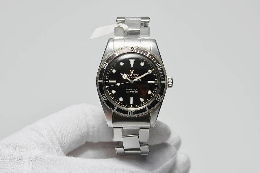 Rolex Submariner 5508 37mm Stainless steel Black 1