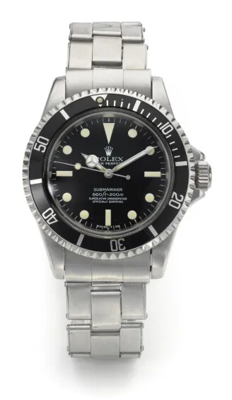 Rolex Submariner 5512/5513 40mm Stainless steel Black