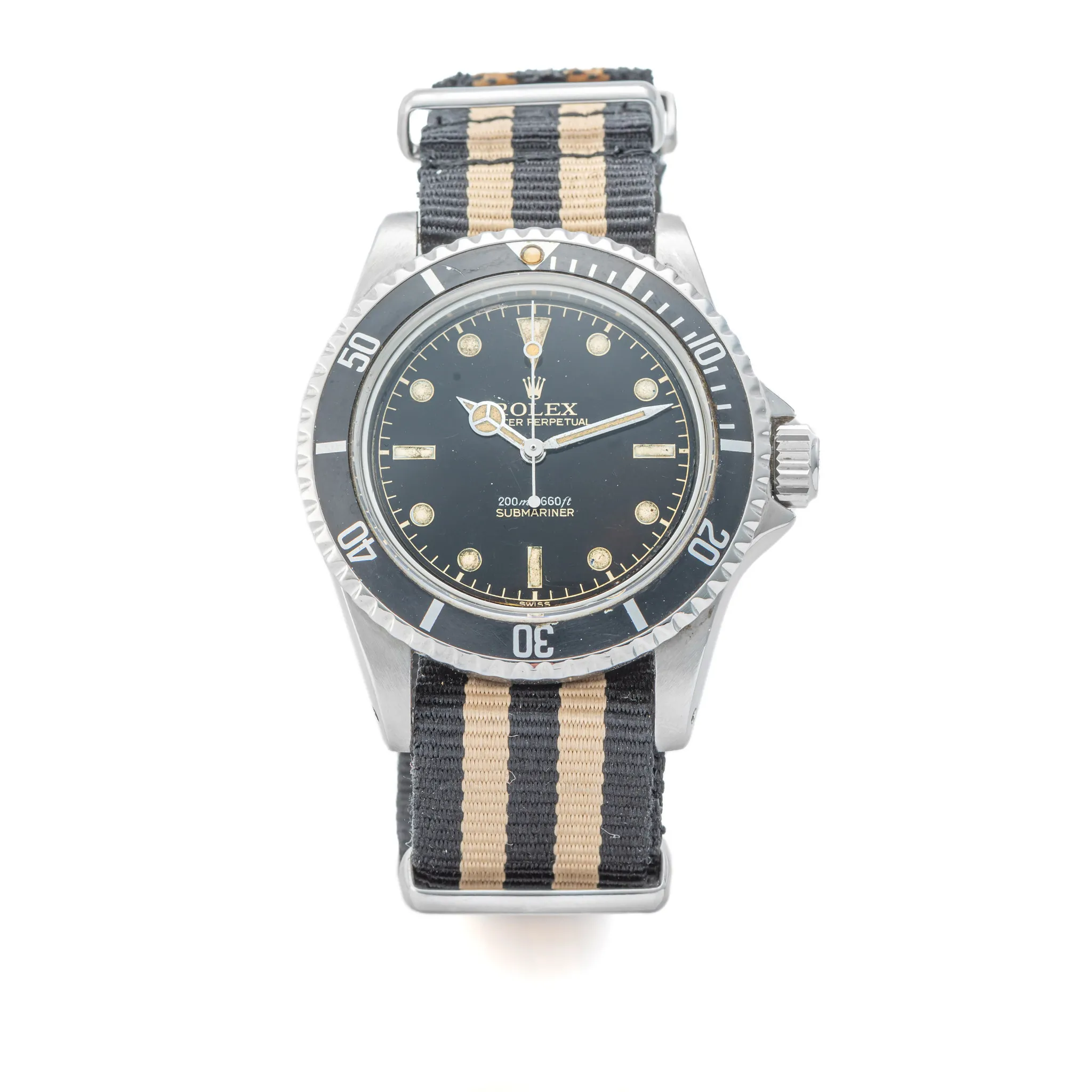 Rolex Submariner 5512 38mm Stainless steel Gilt dial