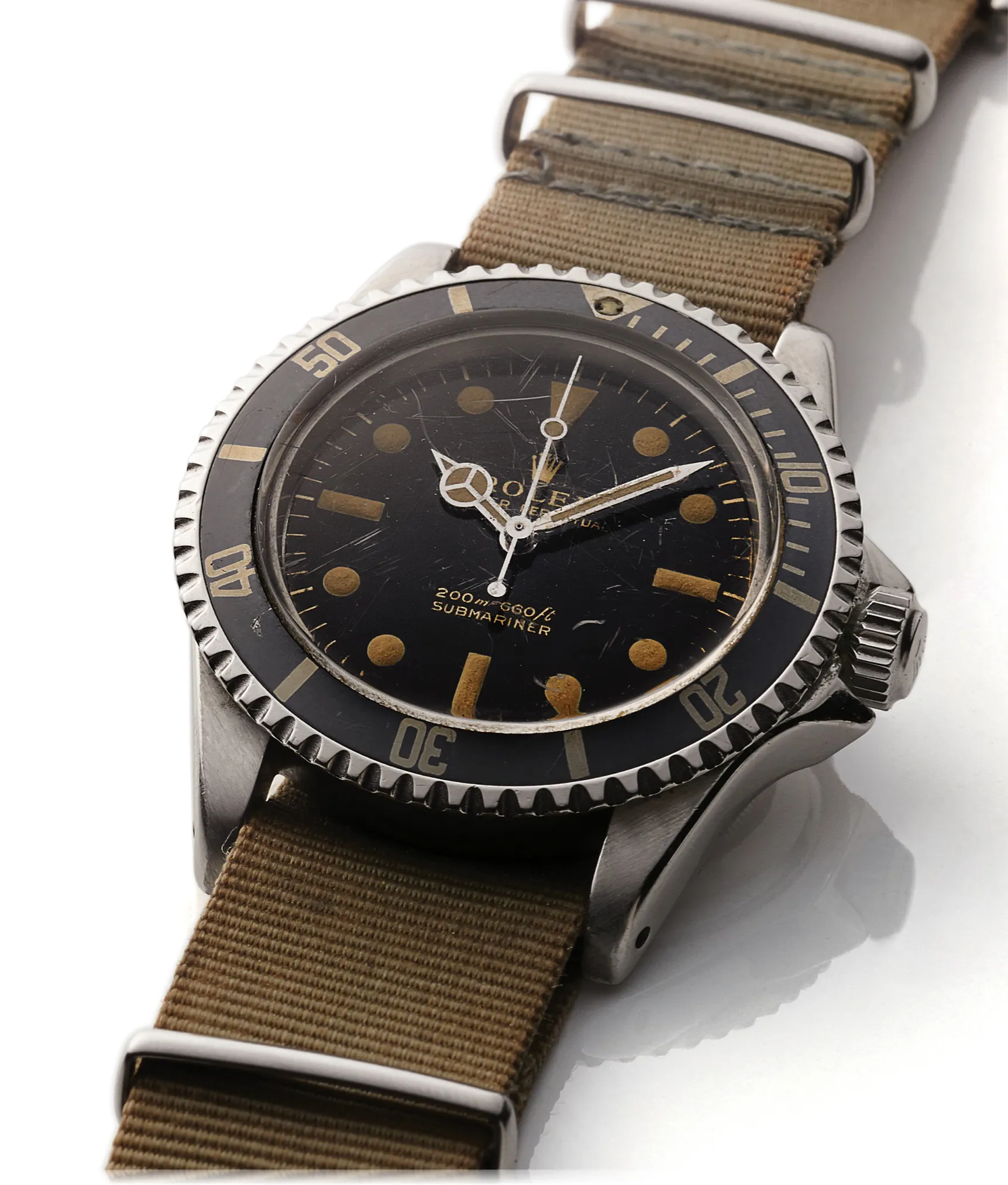 Rolex Submariner 5512 40mm Stainless steel Black