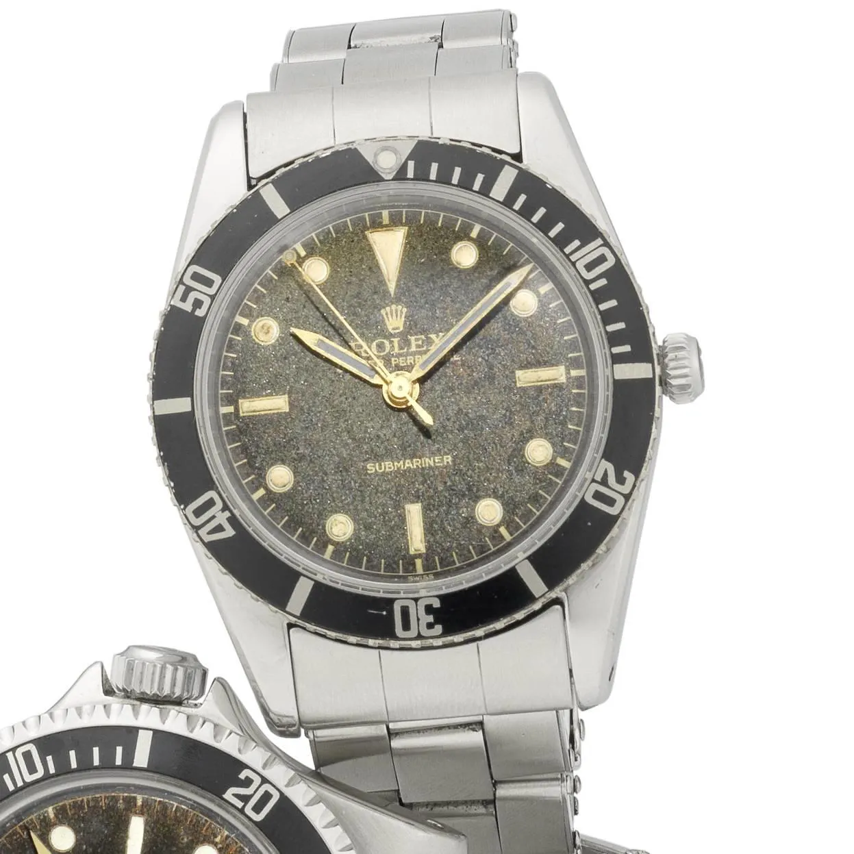 Rolex Submariner 6204 37mm Stainless steel Black