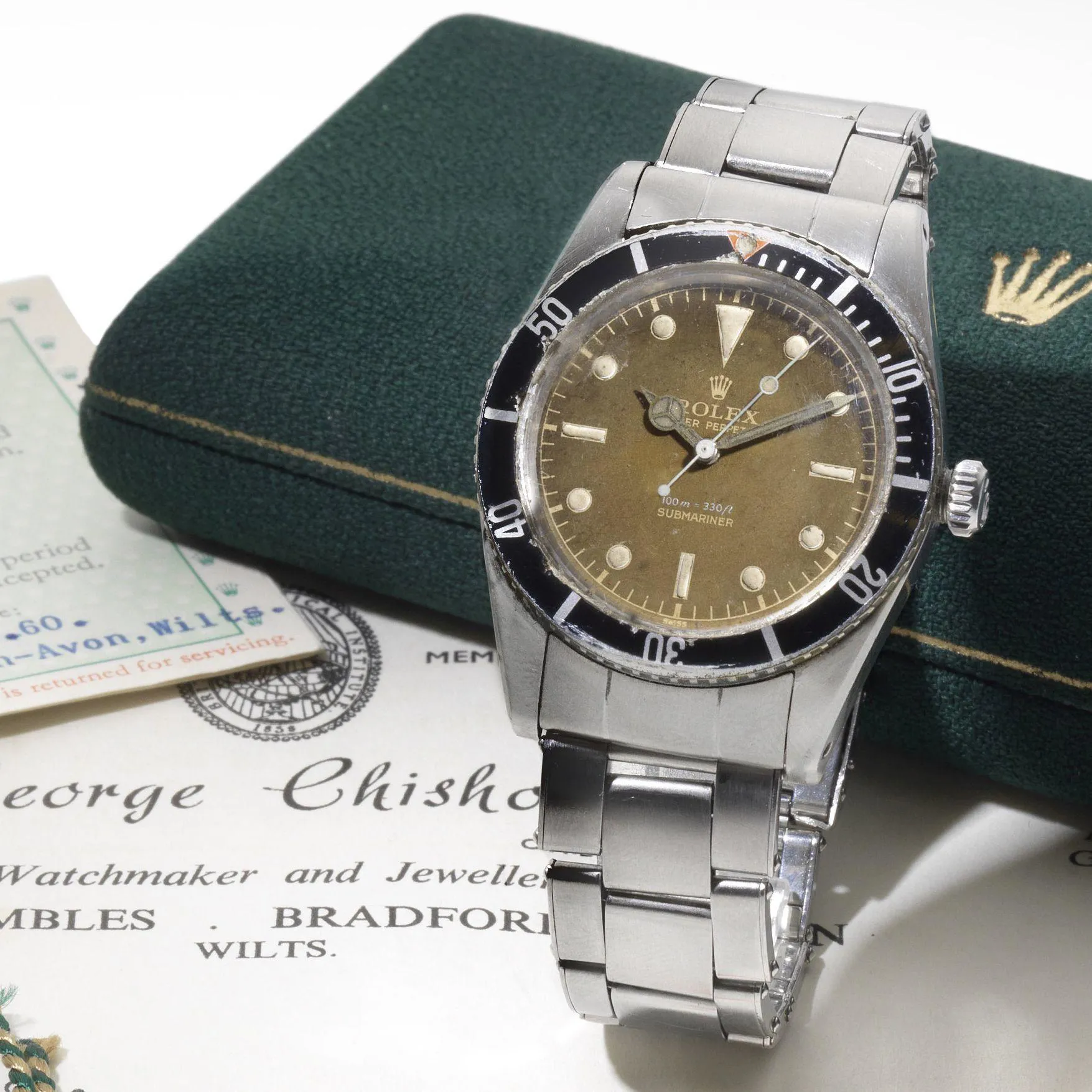 Rolex 6536/1 37mm Stainless steel tropicalized
