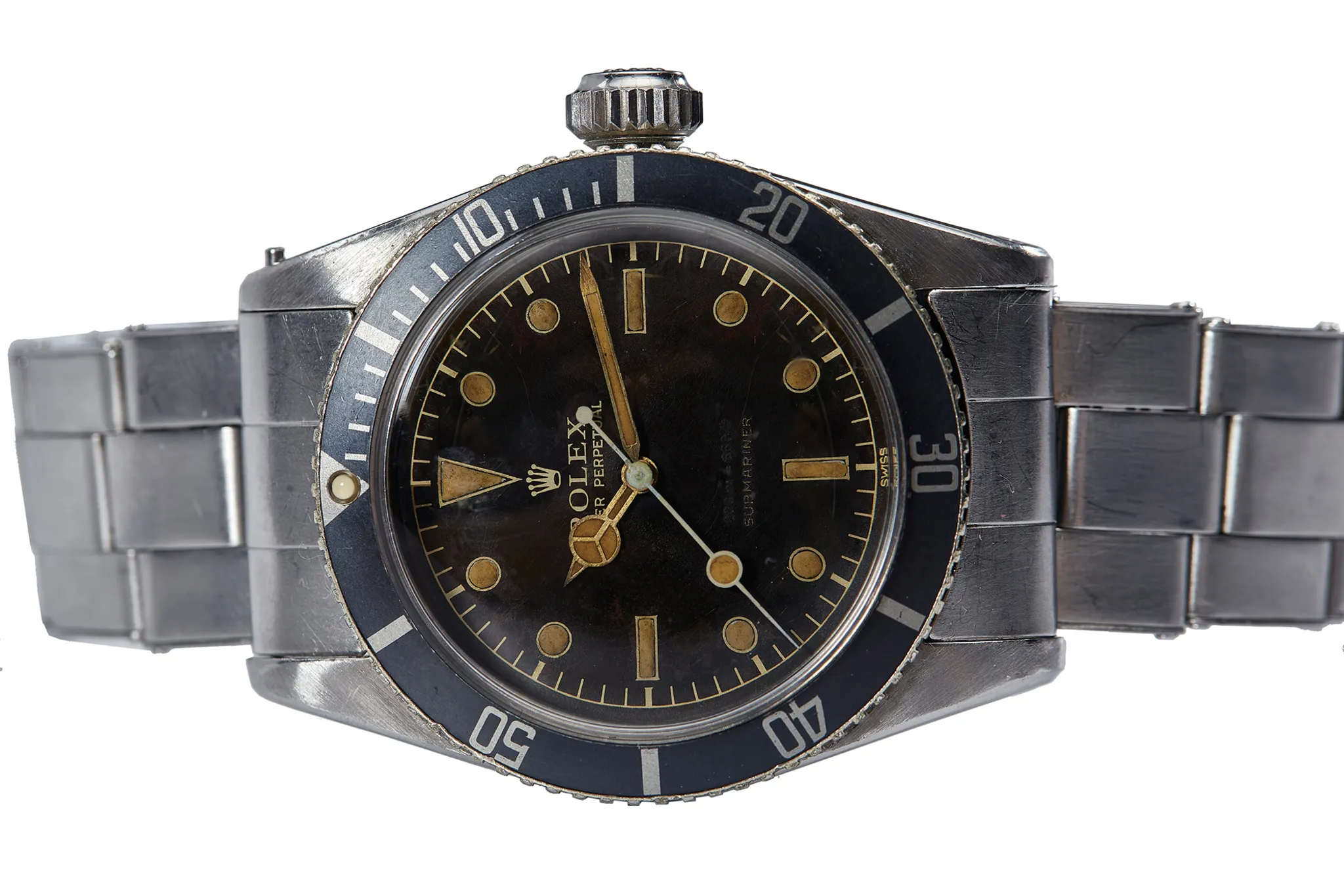 Rolex Submariner 6538 38mm Stainless steel Black