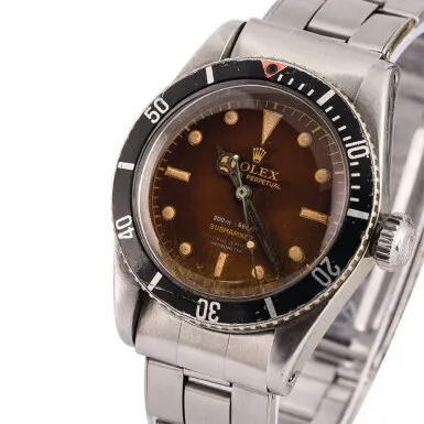 Rolex Submariner 6538 37mm Stainless steel Brown