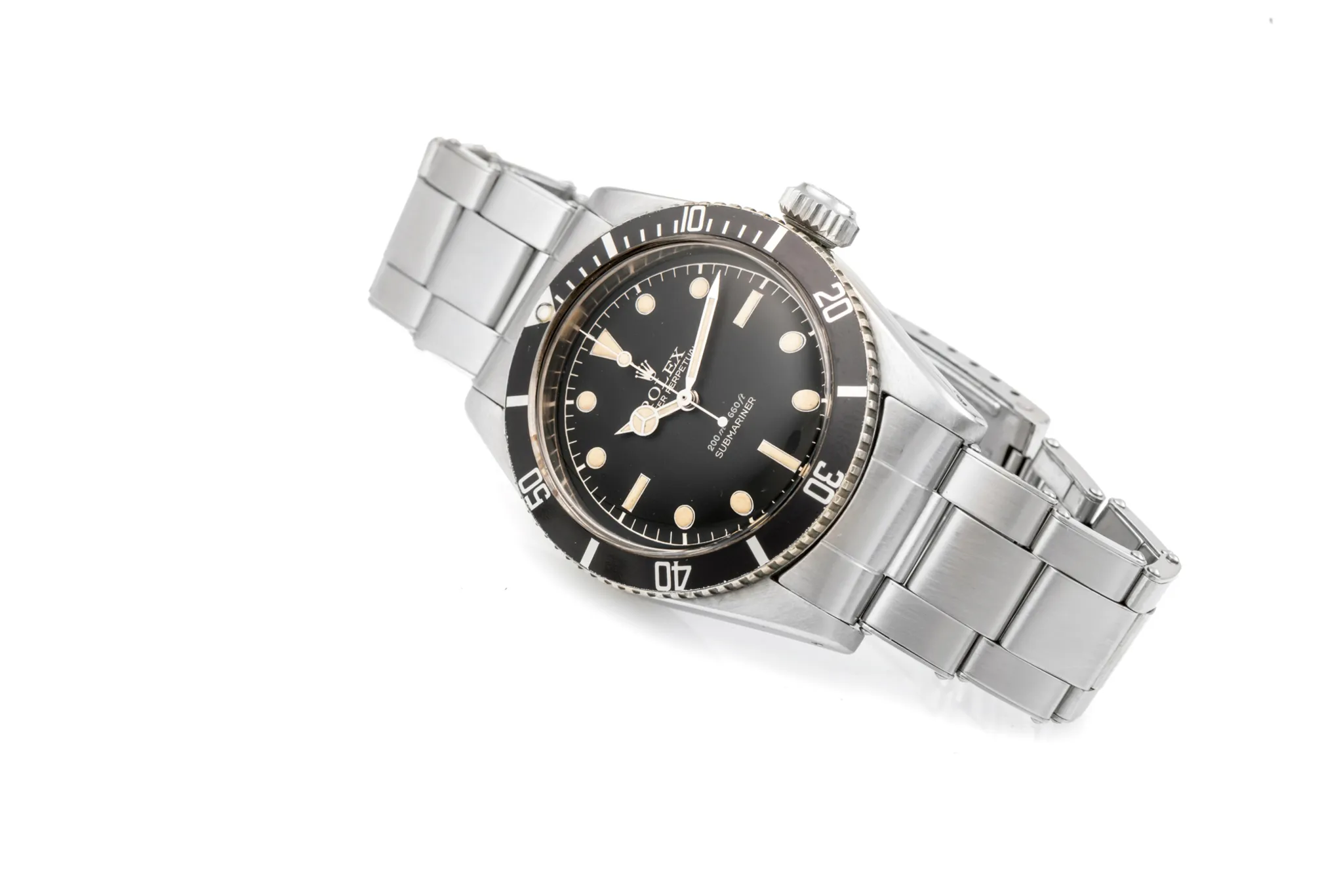 Rolex Submariner 6538 39mm Stainless steel Black