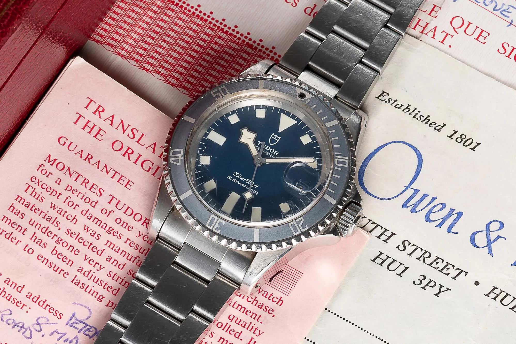 Rolex 9411/0 40mm Stainless steel Blue