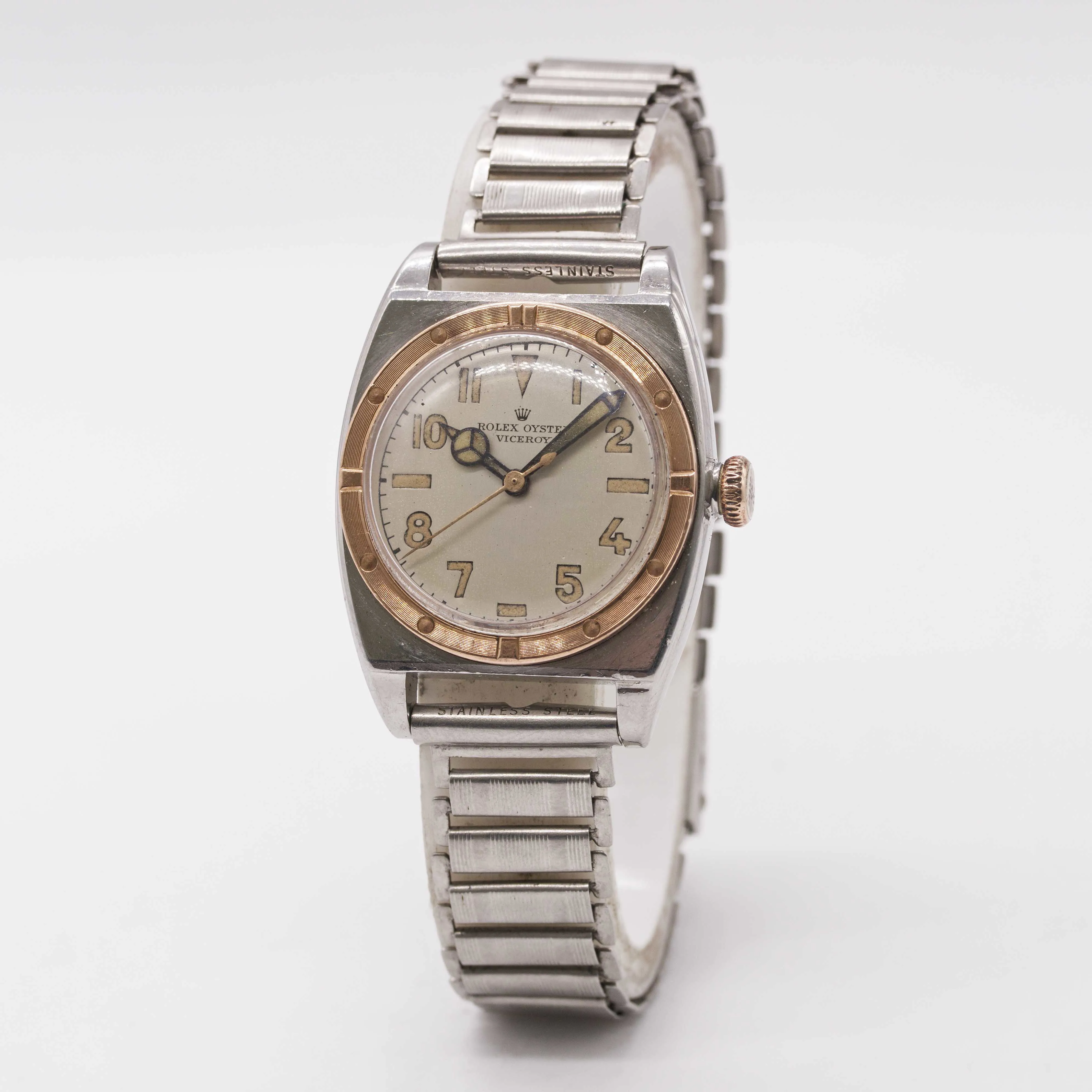 Rolex Oyster 2595 29mm Rose gold and Stainless steel California 3