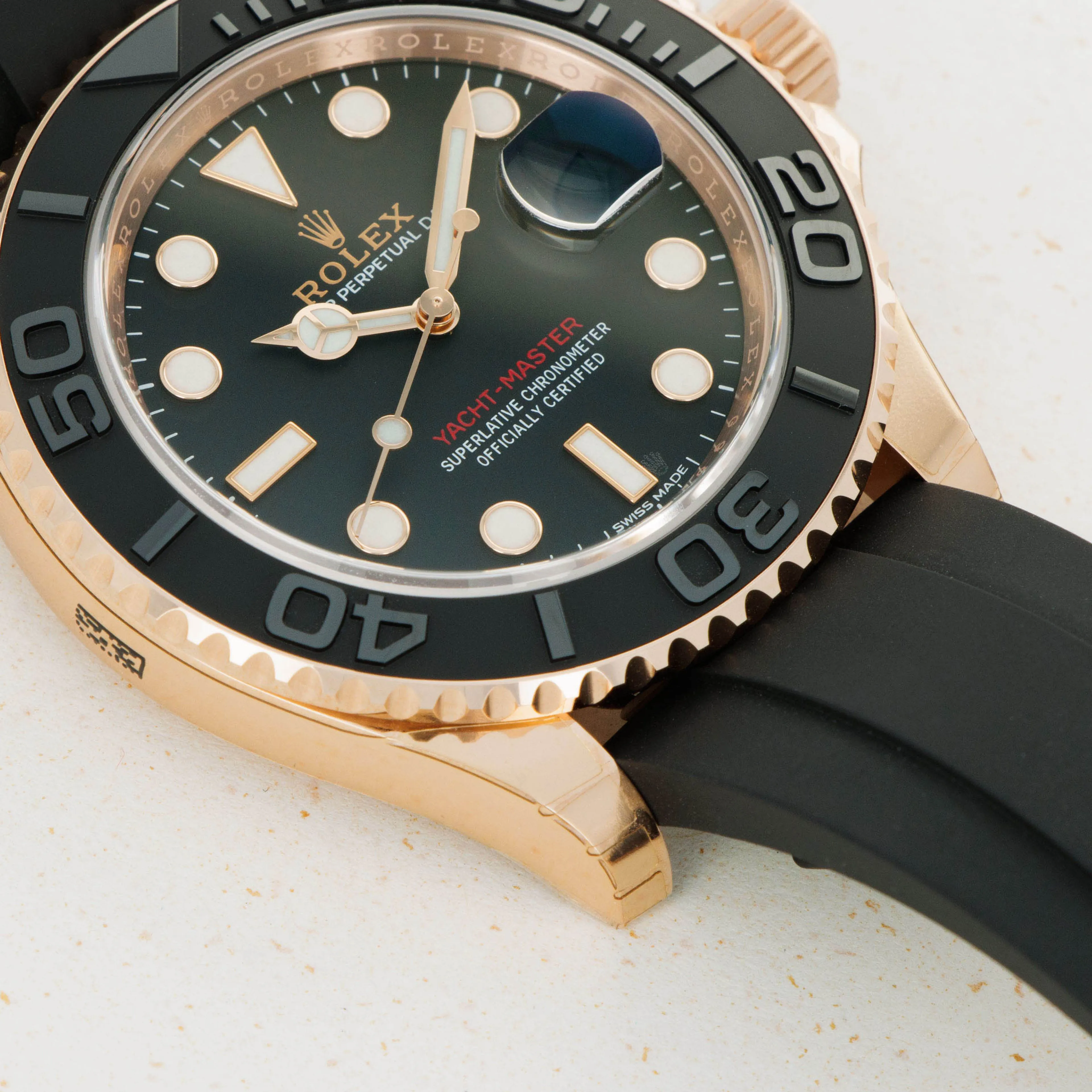 Rolex Yacht-Master 40 116655 40mm Rose gold Black 1